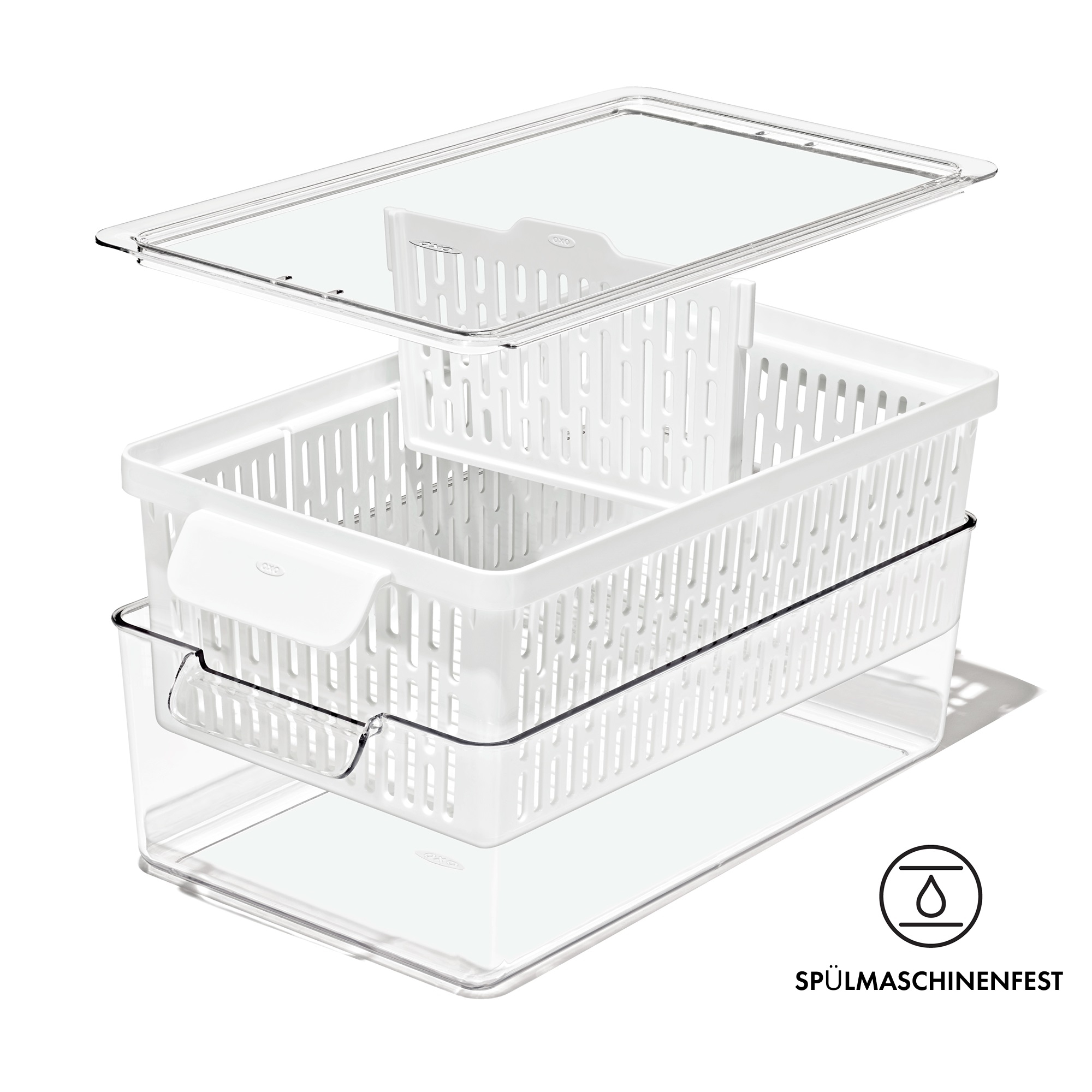 OXO Good Grips Aufbewahrungsbox »OXO Obst und Gemüseaufbewahrung - Langebehälter«