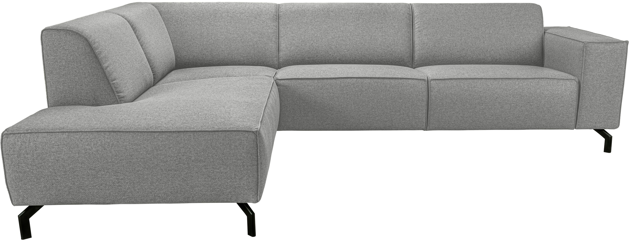 Places of Style Ecksofa »Lorcan, Breite 275 cm, weiches Sitzgefühl«, mit sc günstig online kaufen