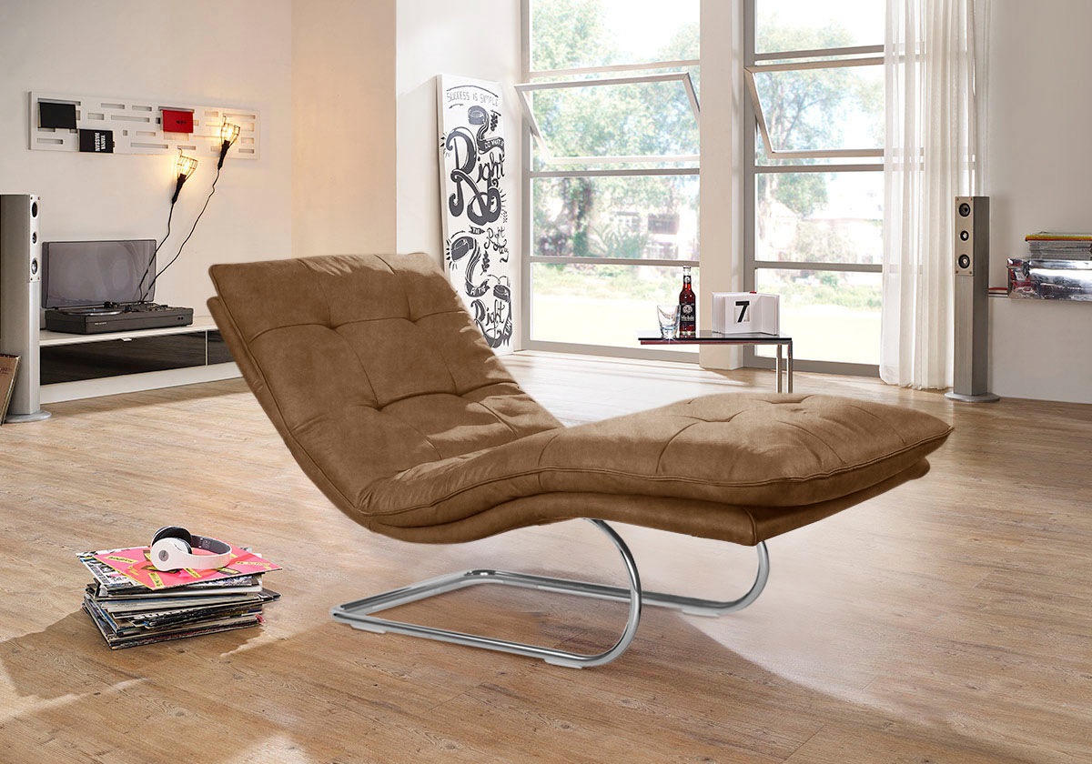W.SCHILLIG Relaxliege »daily dreams«, in Waffelkissen-Optik, wahlweise mit günstig online kaufen