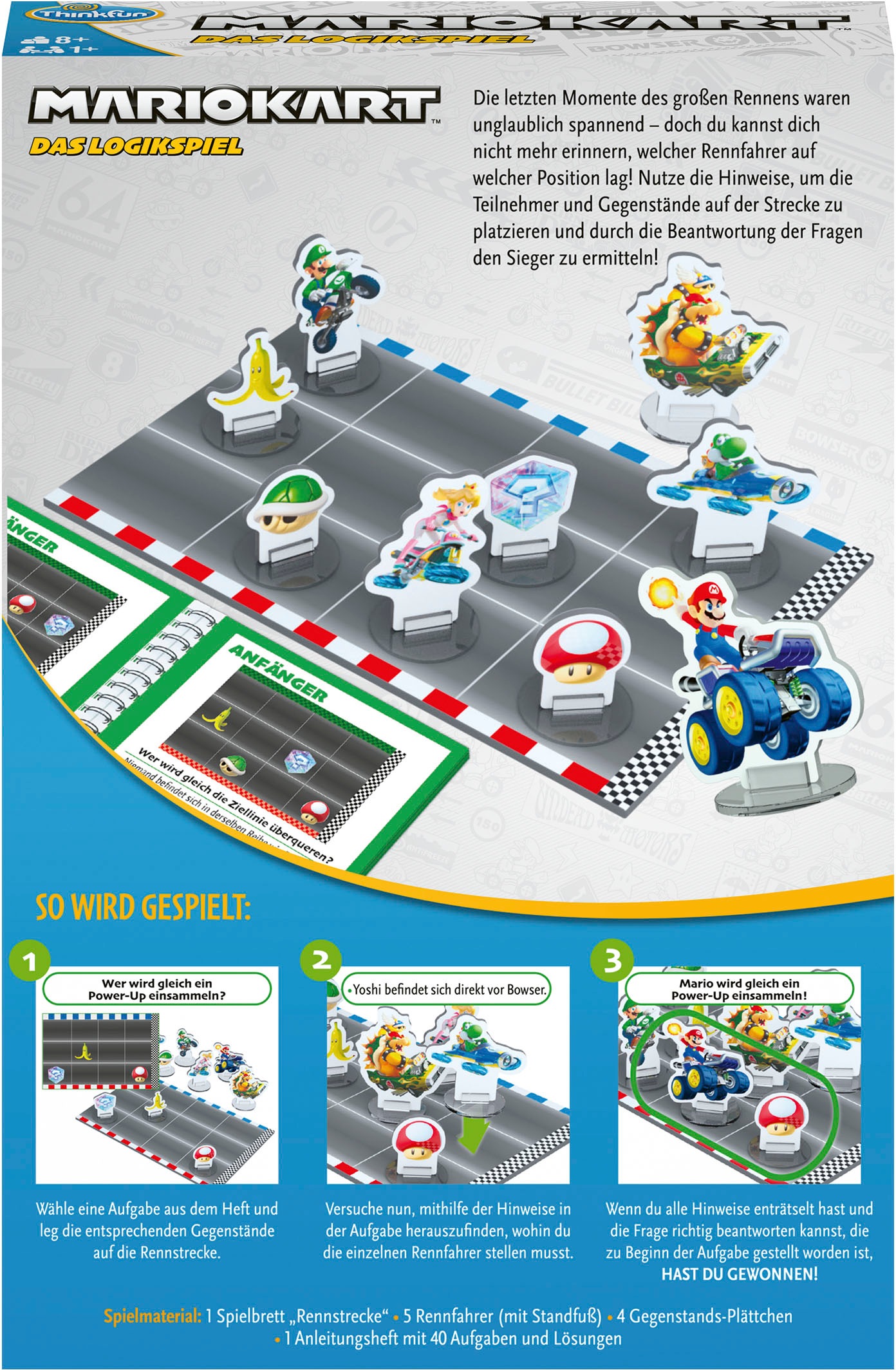 Thinkfun® Spiel »Mariokart - Das Logikspiel«