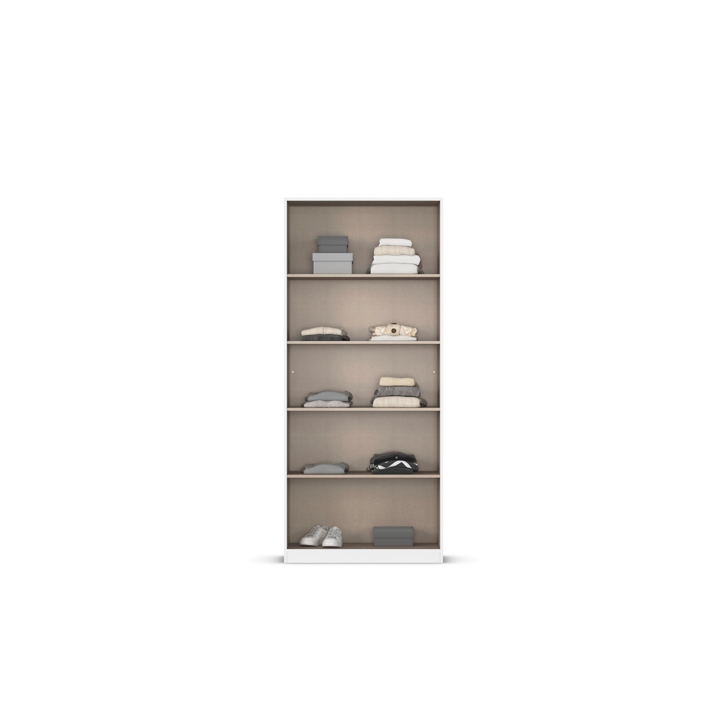 rauch Drehtürenschrank »Kleiderschrank Schrank Garderobe Schlafzimmerschrank ACERO«, (praktisch in Tiefe 41 cm mit vielen Einlegeböden), Spiegelfront in moderner Loft-Optik MADE IN GERMANY