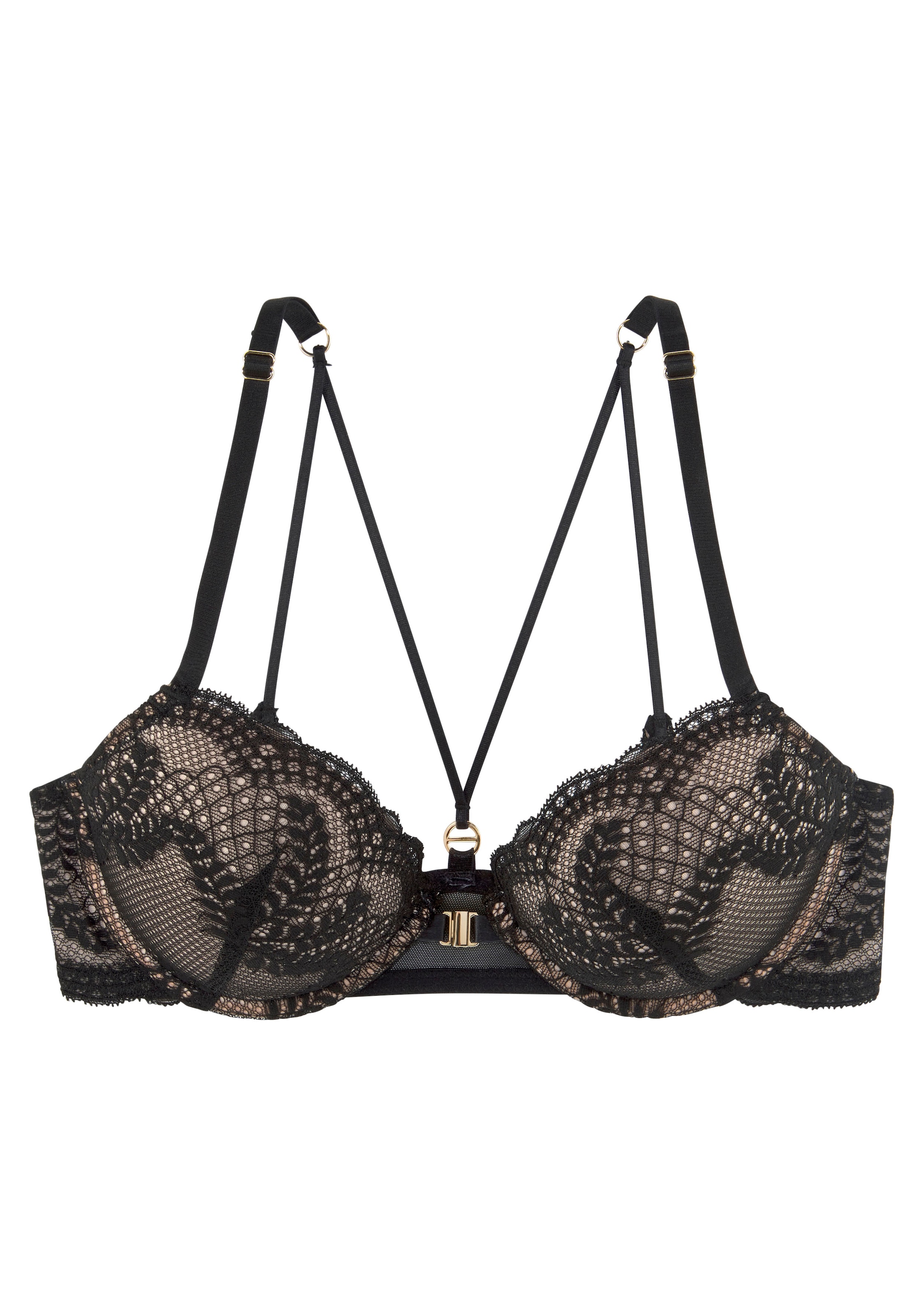 LASCANA Push-up-BH, mit besonderem Rücken, sexy Dessous