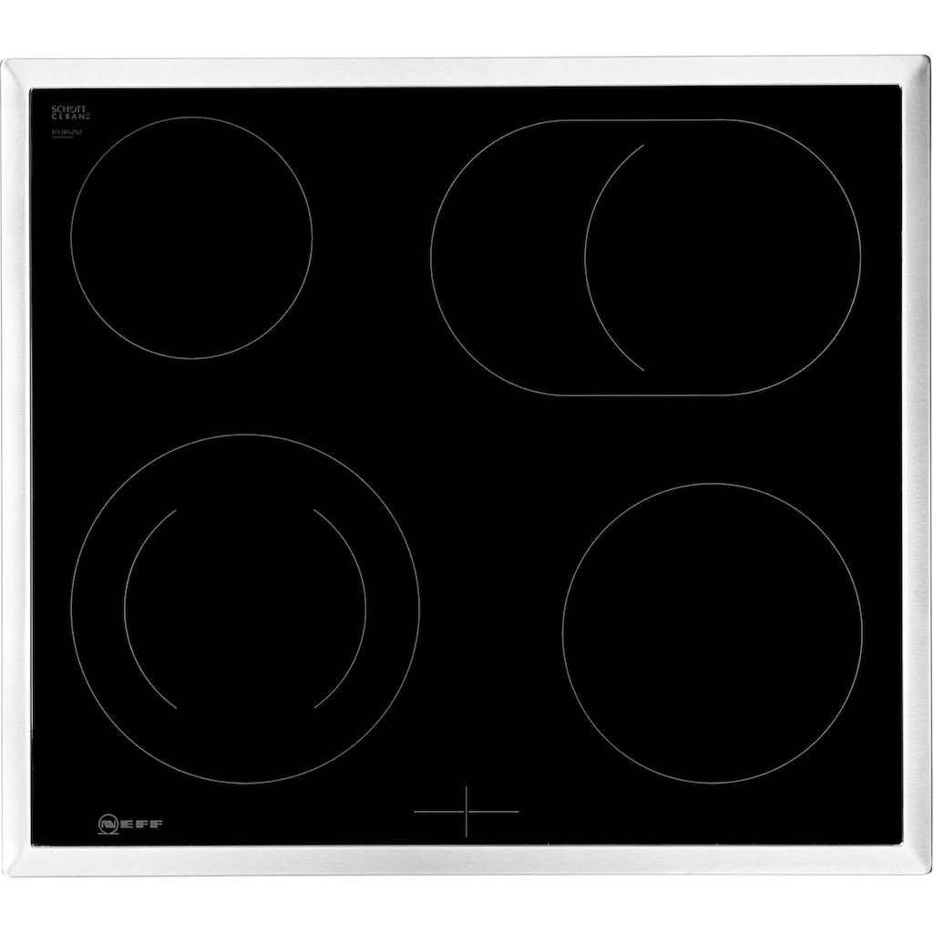 NEFF Elektro-Herd-Set »XE4«, E1CCD2AN0, mit Teleskopauszug nachrüstbar, EasyClean