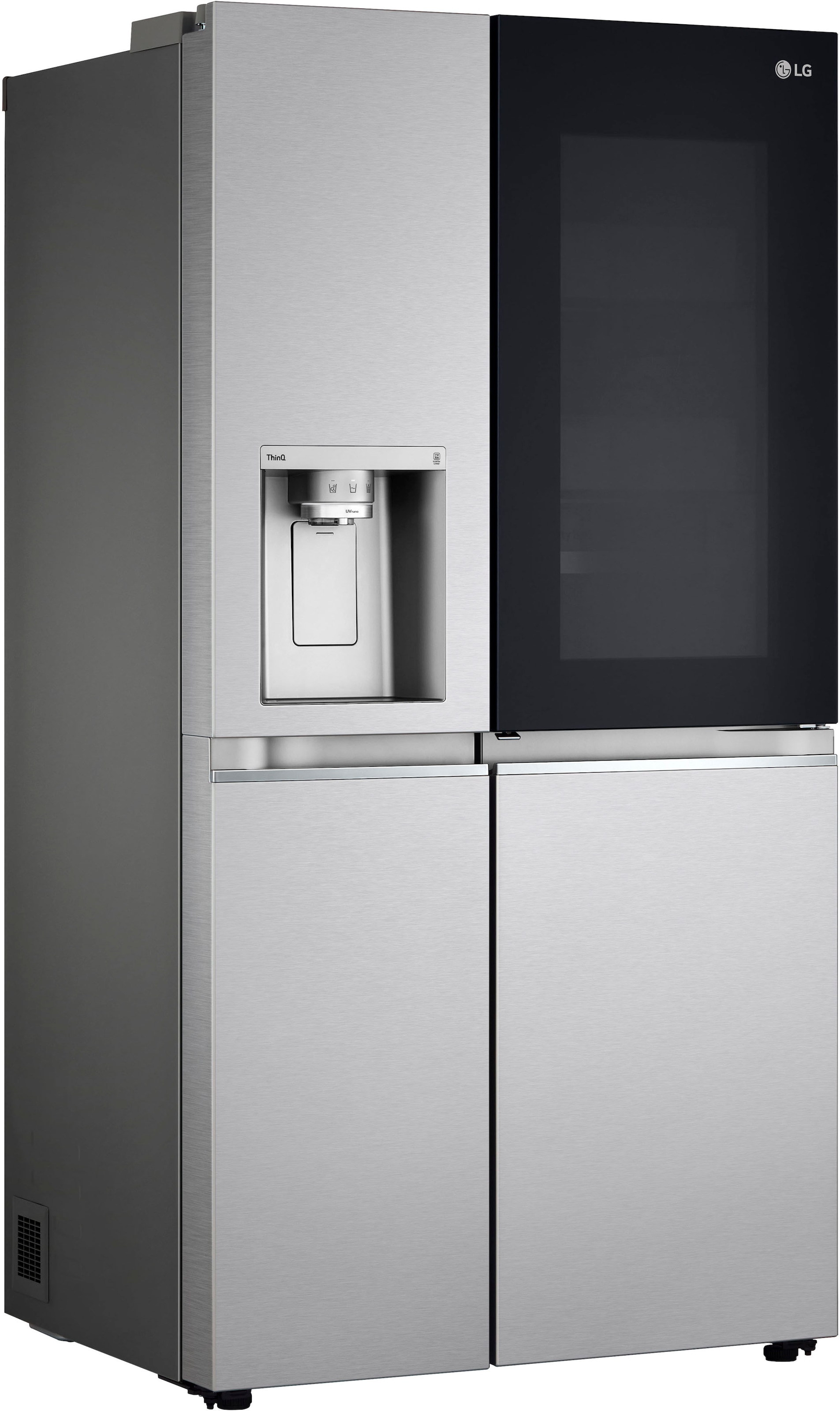 LG Side-by-Side, GSXV91BSAF, 179 cm hoch, 91,3 cm breit, InstaView™ online  bei | Side-by-Side Kühlschränke