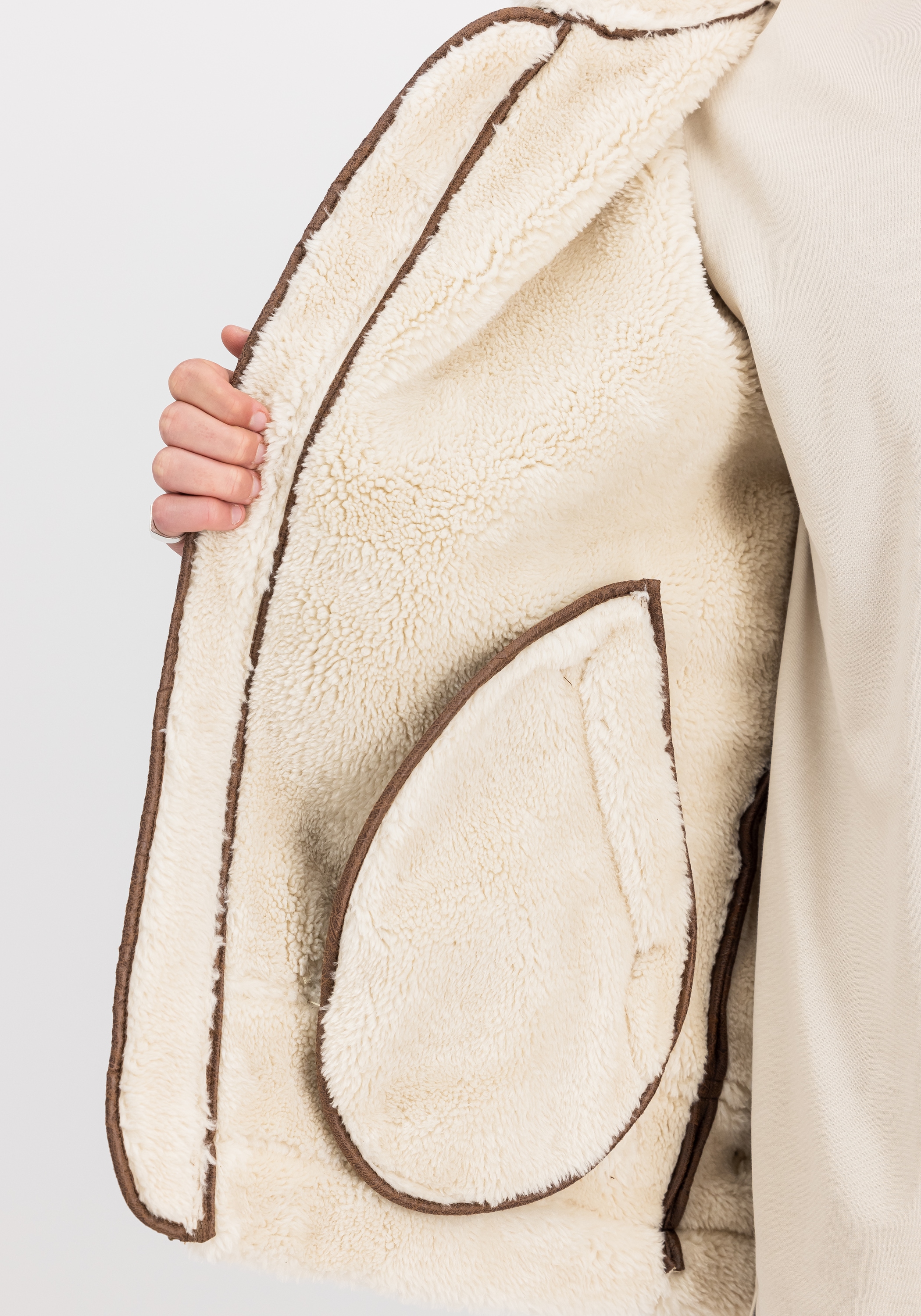 Alpha Industries Lederjacke »Alpha Industries Men - Bomber Jackets B-3 Faux Leather«