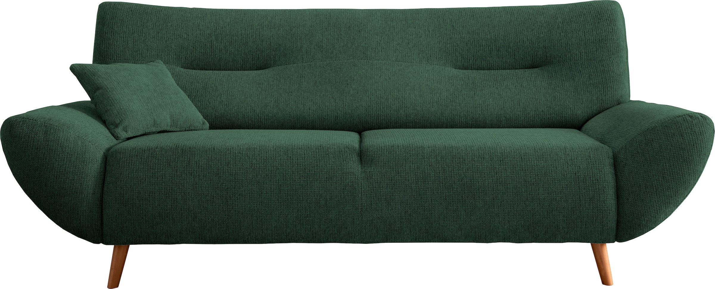 INOSIGN Polstergarnitur »Drago elegant und zeitlos, komfortabel, moderne Formensprache«, (Set, 3 tlg., 3-Sitzer, 2-Sitzer und Sessel), als Sessel/Polsterecke erhältlich, versch. Stoffe, inkl. 2 Zierkissen