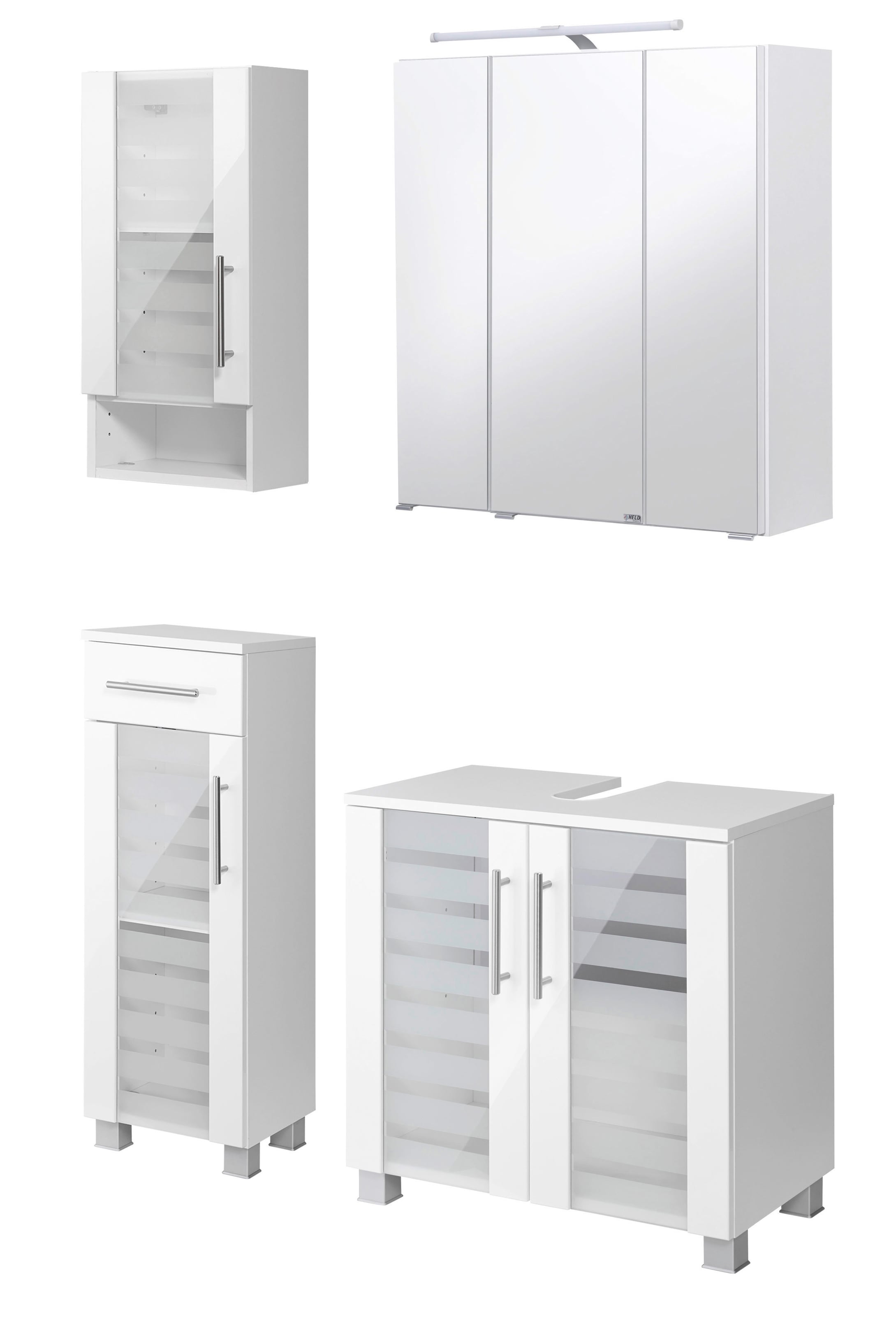 welltime Badmöbel-Set »Jaca« 4 Stk. tlg. günstig online kaufen