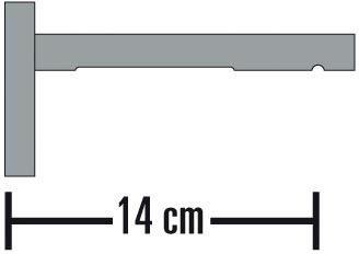 SCHÖNER WOHNEN-Kollektion Wandträger »Spezialträger«, (1 St.), Serie Einzelprogramm Matteo rechteckig