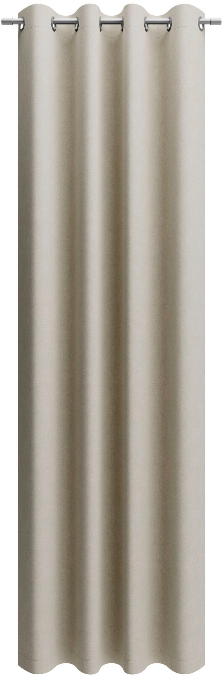 Neutex for you! Vorhang »BELMONDO«, (1 St.), Uni mit samtiger Oberfläche, n günstig online kaufen