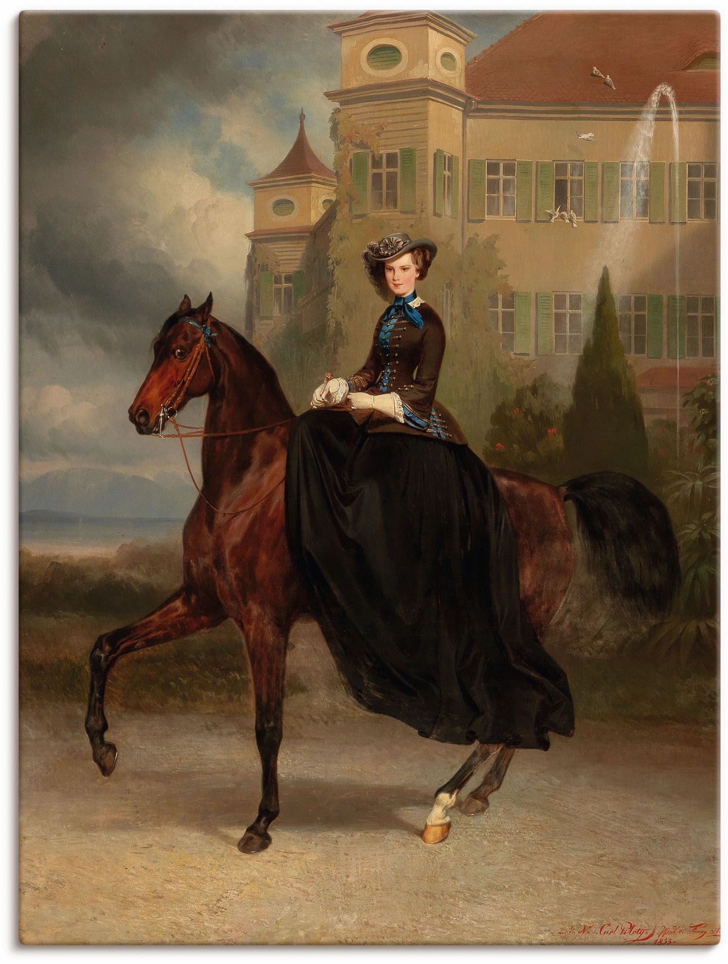 Artland Wandbild »Kaiserin Elisabeth von Österreich« Historische Persönlich günstig online kaufen