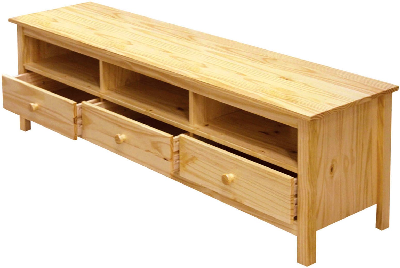 Home affaire Lowboard, (1 St.), Kommode mit drei Kabeldurchführungen