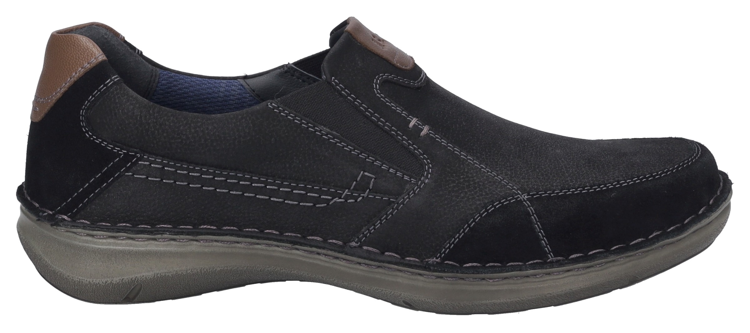 Josef Seibel Slipper »New Anvers 01«, Slip-on Sneaker, Bequemschuh, Komfortschuh in Schuhweite K