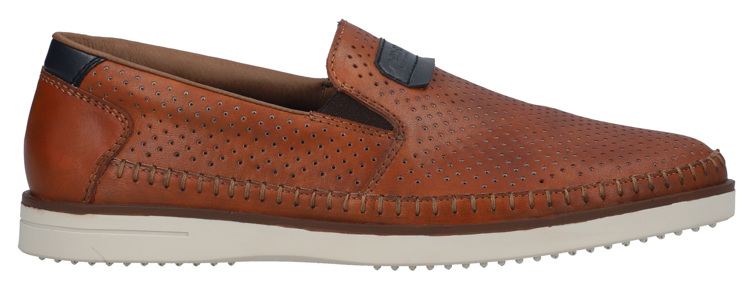 Rieker Slipper, Loafer, Schlupfschuh mit kleinen Stretcheinsätzen