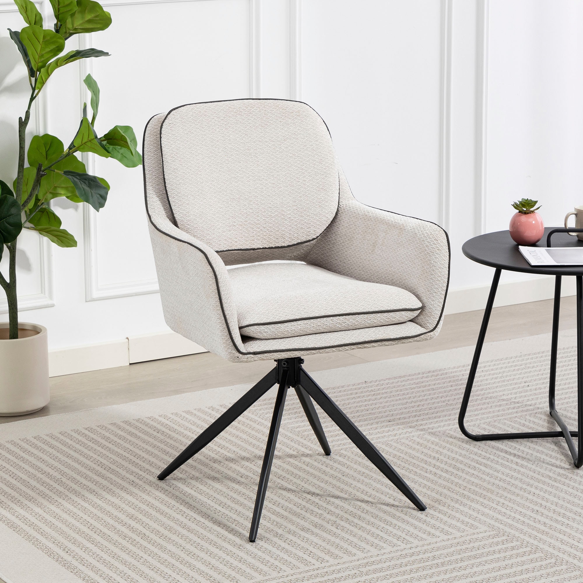 Duo Collection Esszimmerstuhl »Esra« (Set) 2 Stk.drehbar, extra Polsterung günstig online kaufen