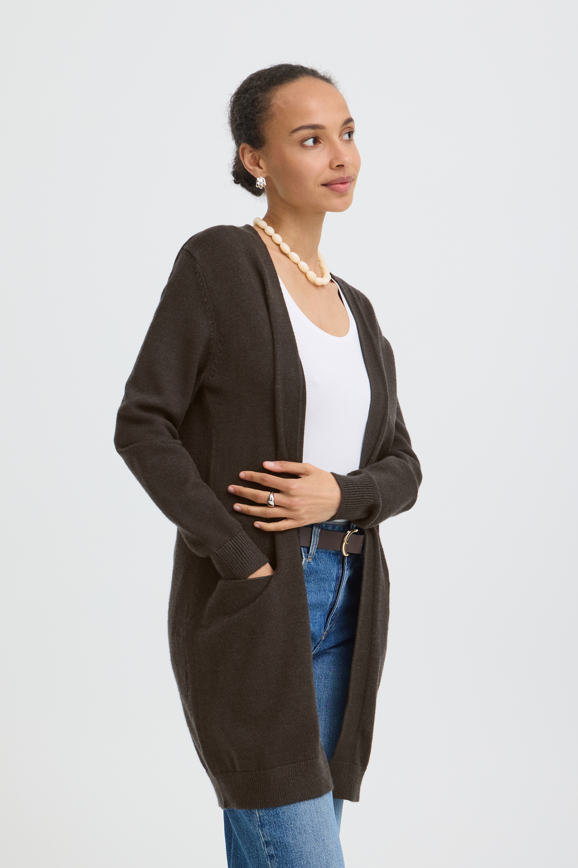 b.young Strickjacke »Langarm BYNONINA«