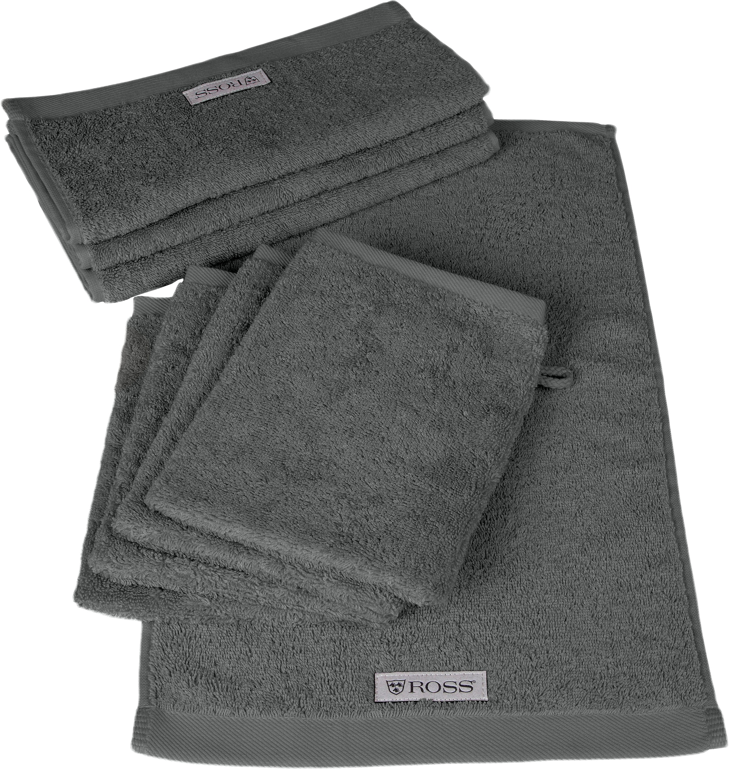 ROSS Handtuch Set »Sinfonie«, Set, 8 tlg., Frottier, beinhaltet Gästetücher günstig online kaufen