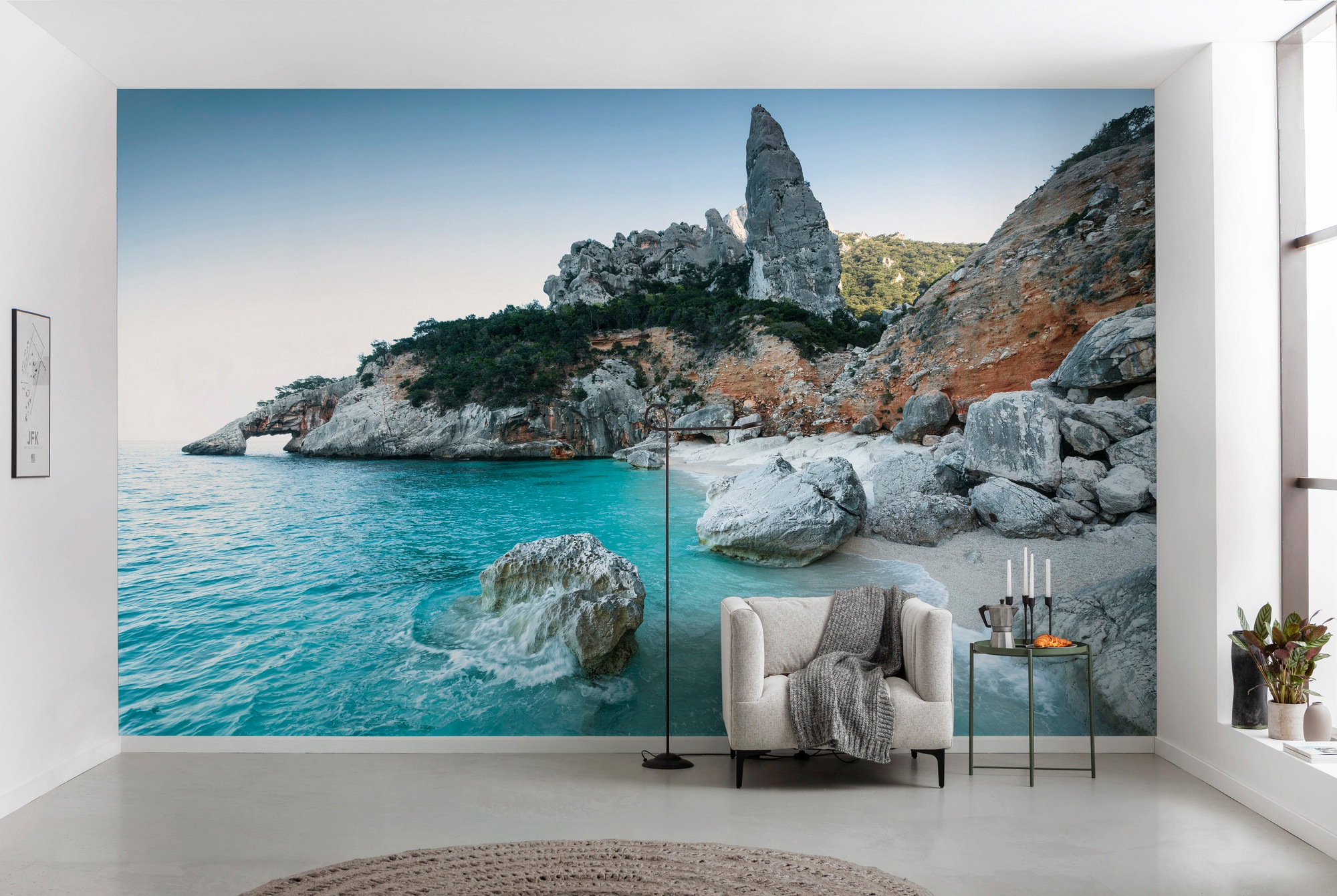 Komar Vliestapete »Digitaldruck Vlies -  Beach Tales - Größe 450 x 280 cm« bedruckt glatt Wohnzimmer, Schlafzimmer