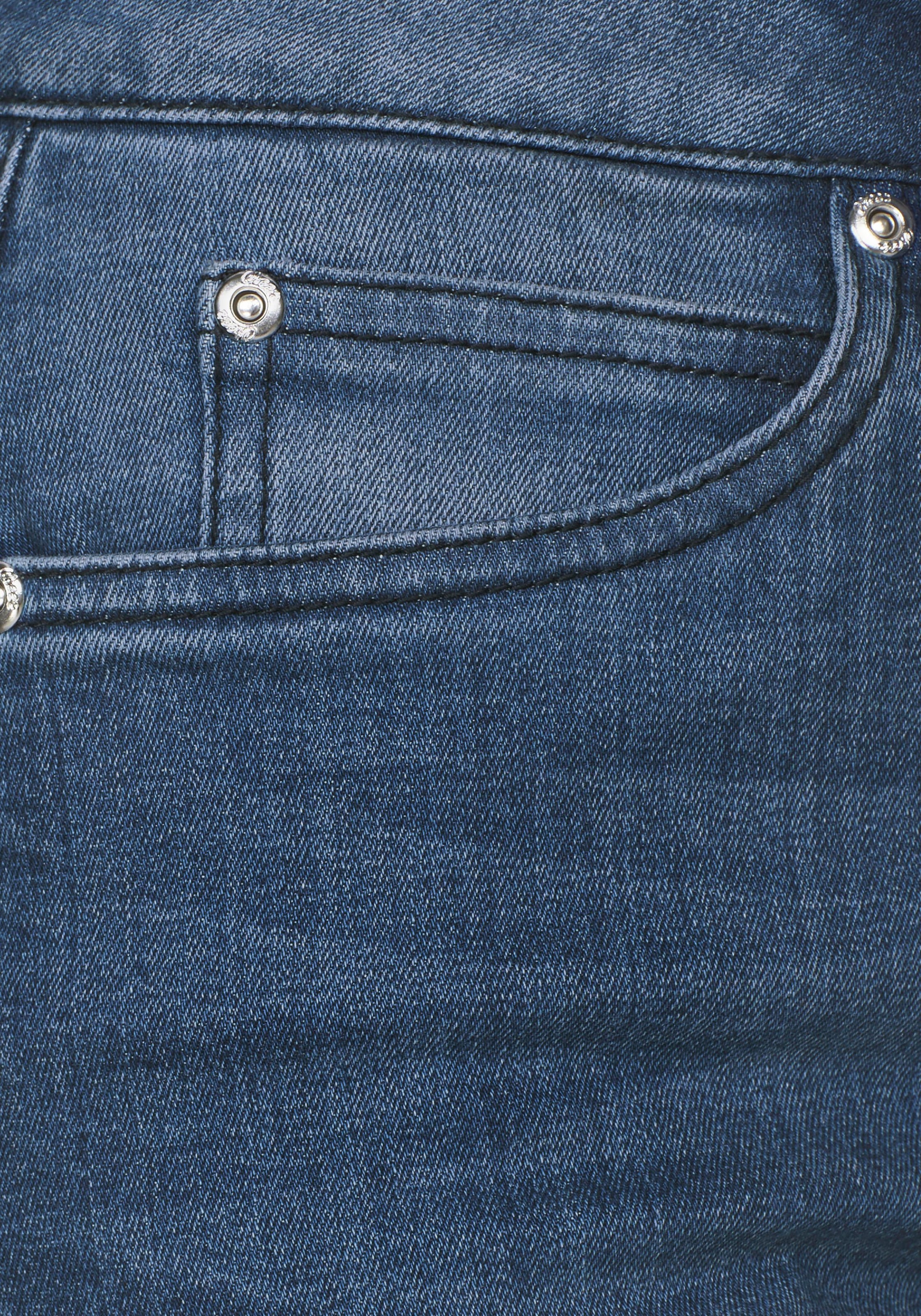 Aniston im CASUAL Online-Shop 7/8-Jeans, in bestellen Used-Waschung