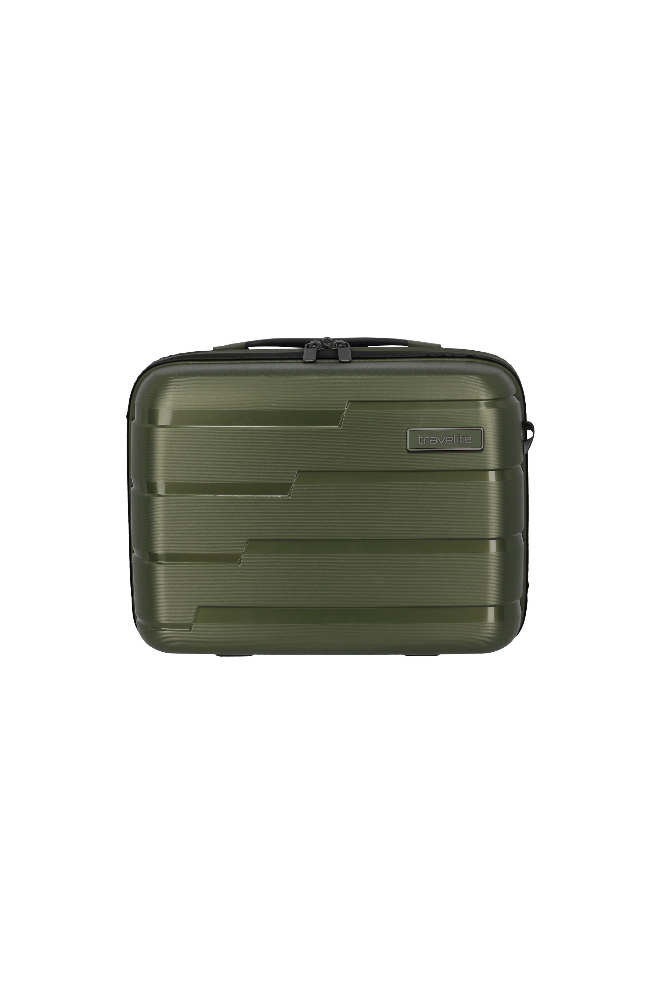 travelite Beautycase »AIR BASE Kosmetikkoffer Hartschale« mit TSA-Schloss und Aufsteckfunktion – robust und leicht