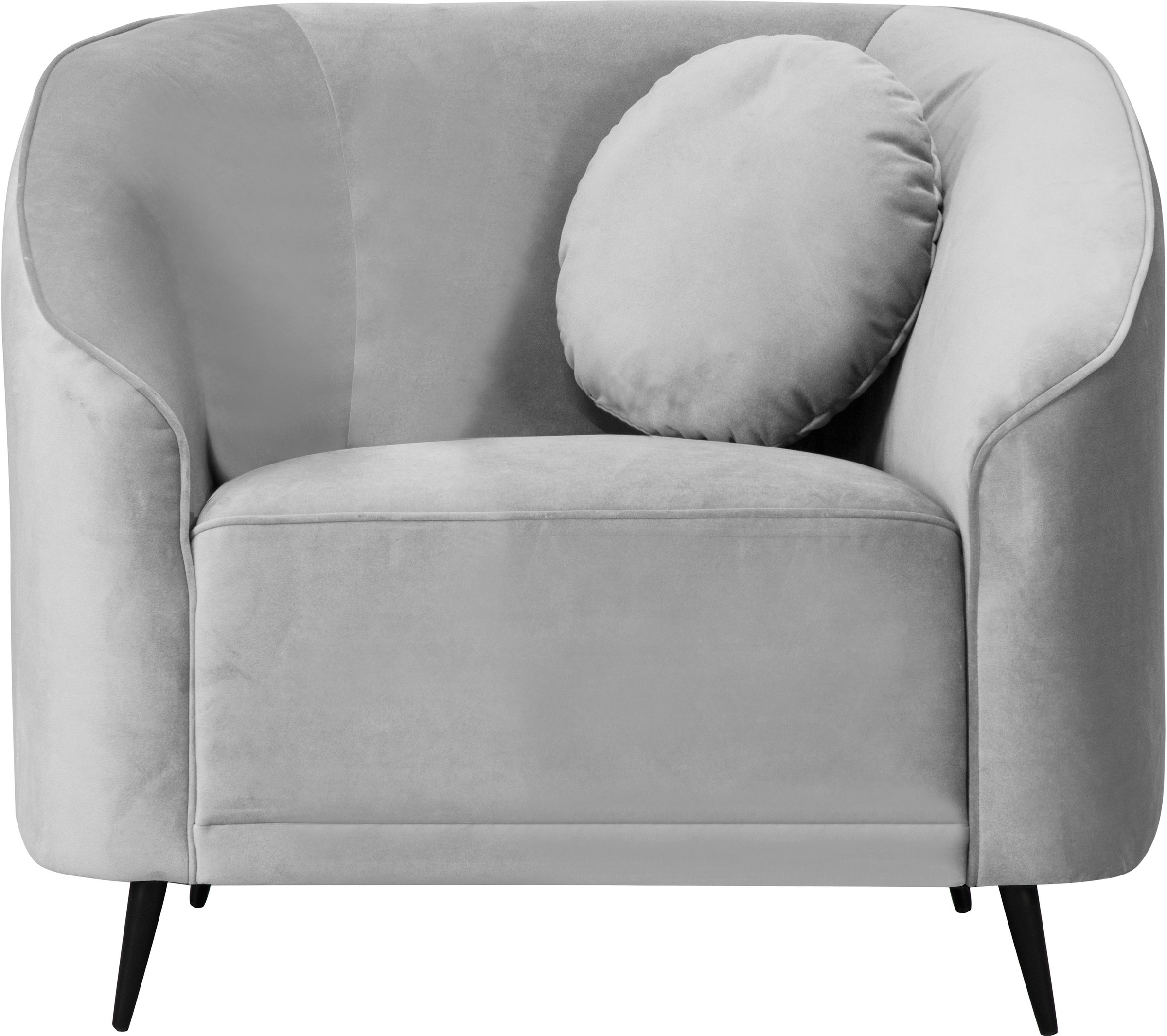 Home affaire Sessel »Ashly« in 3 Bezugsvarianten, Bouclé, Samtoptik und Str günstig online kaufen