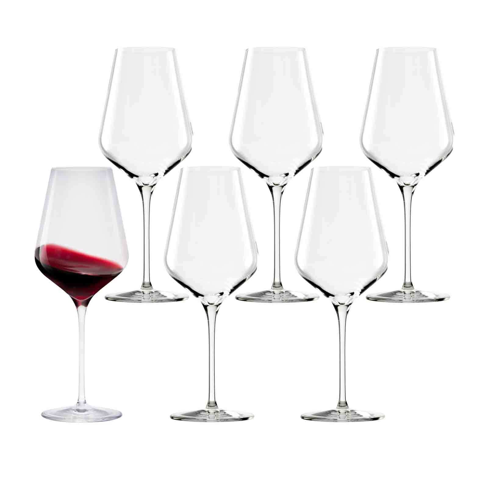 Stölzle Rotweinglas »Rotweingläser Quatrophil 570 ml 6er Set transparent« günstig online kaufen