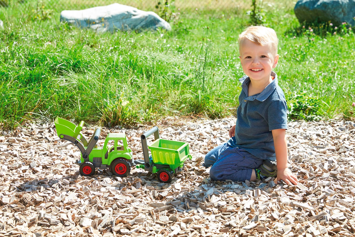 Lena® Spielfahrzeug-Anhänger »Eco Actives«, Made in Europe