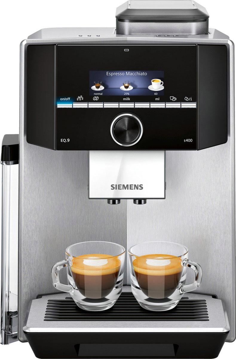 7. Bild von SIEMENS Kaffeevollautomat »EQ.9 s400 TI924501DE«, extra leise, automatische Milchsystem-Reinigung, bis zu 6 Profile