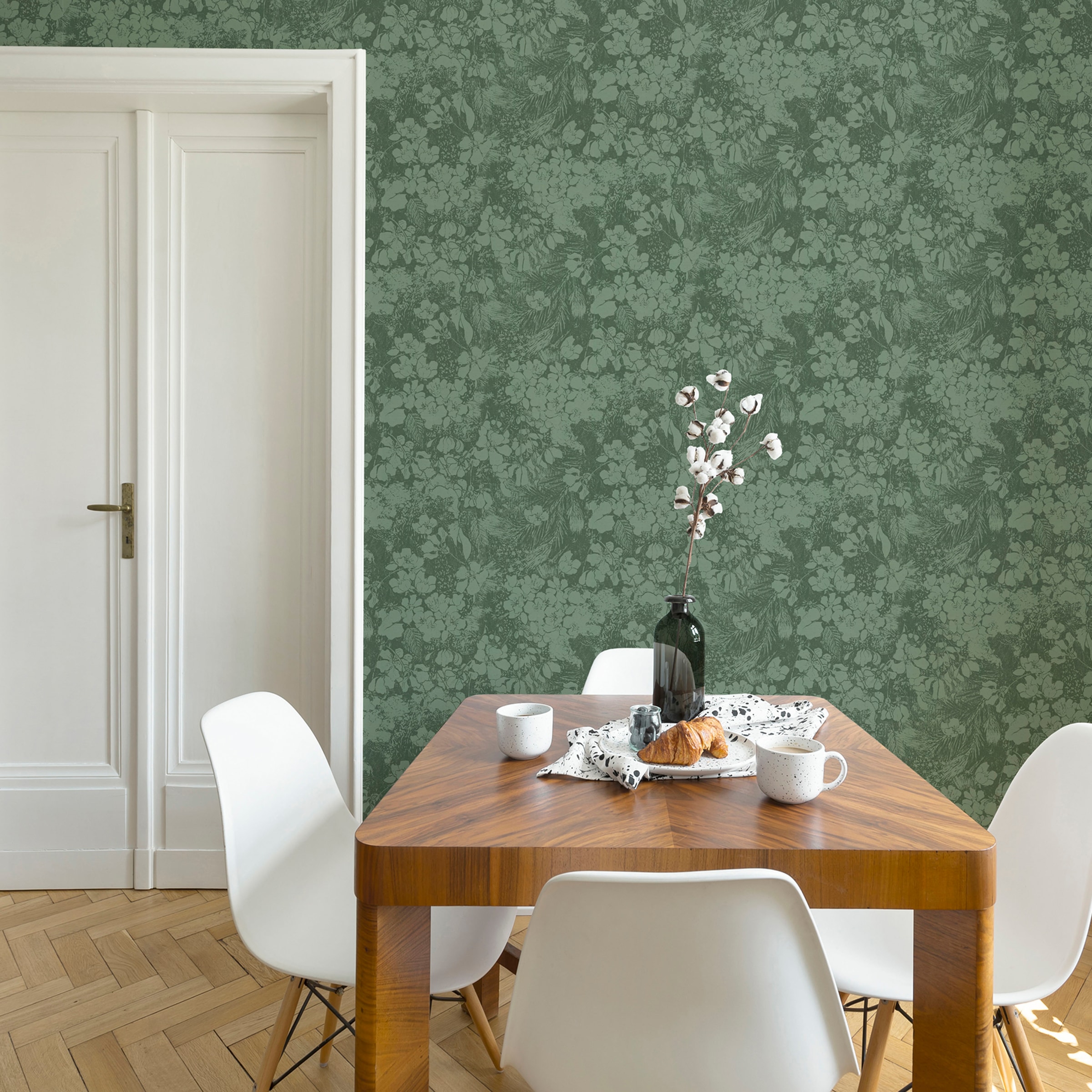 Superfresco Easy Vliestapete »Arts & Craft Green« grafisch texturiert grafisch