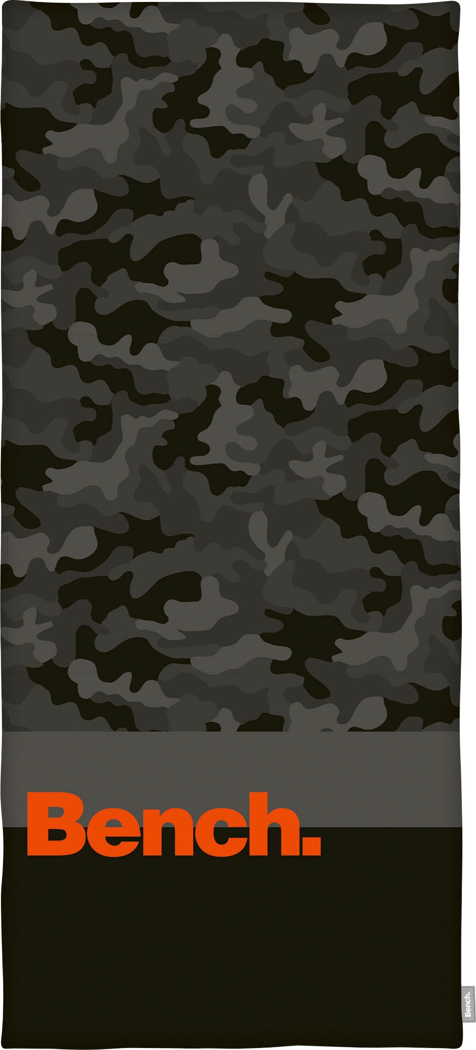 BENCH. Strandtuch »Bench« mit dekorativem "Bench" Schriftzug grau Obermaterial: 100% Baumwolle B/L: 80 cmx180 cm