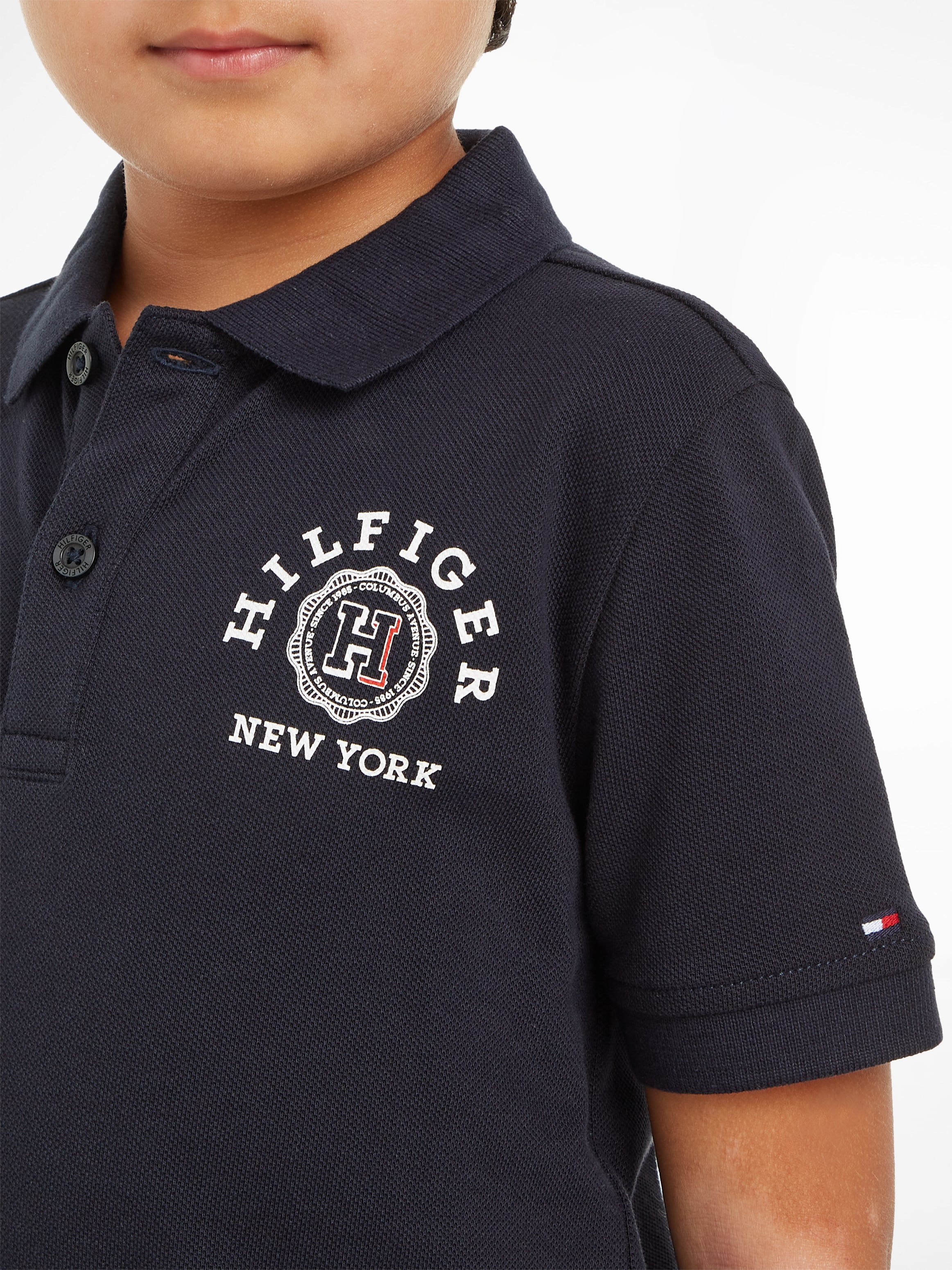 Tommy Hilfiger Poloshirt »MONOTYPE POLO S/S«, Kinder bis 16 Jahre