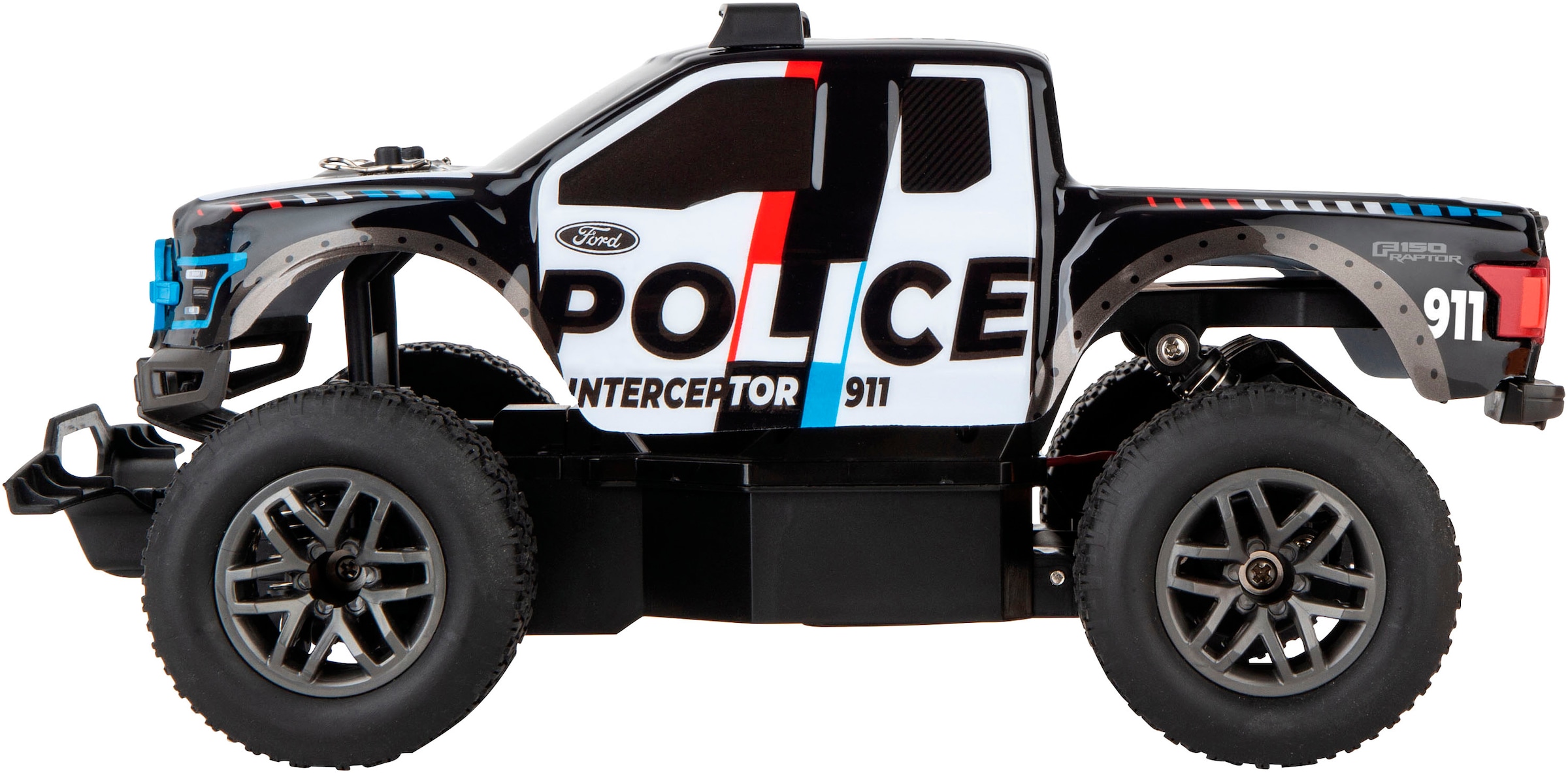Carrera® RC-Monstertruck »Carrera® RC - Ford F-150 Raptor Police, 2,4GHz«, mit LED-Licht