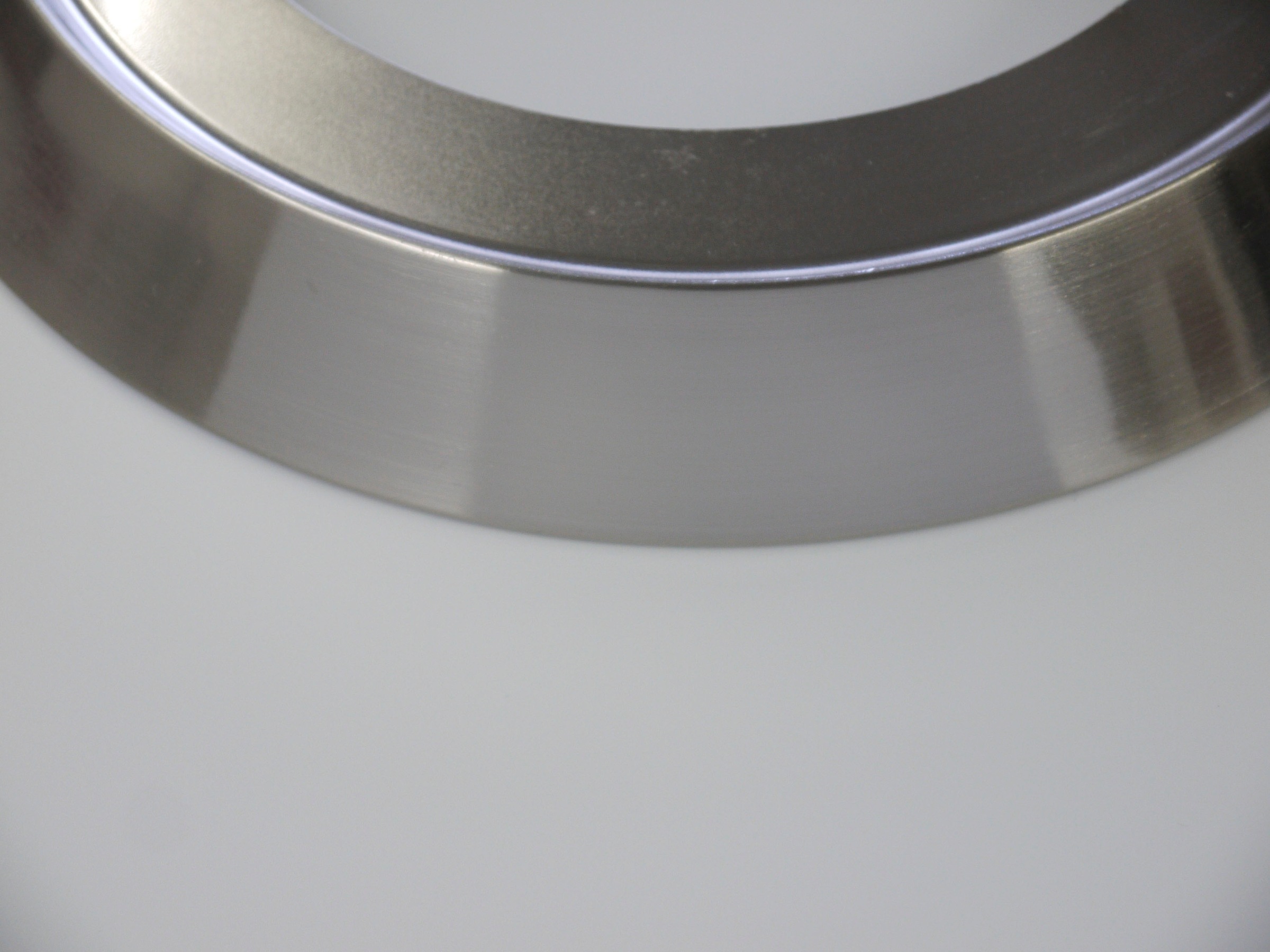 niermann Deckenleuchte »Opal matt, Dekorring Nickel matt, HF Sensor, LED«, günstig online kaufen