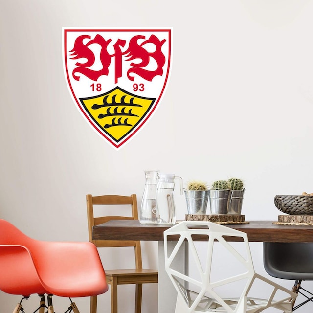 Wall-Art Wandtattoo »Fußball VfB Stuttgart Logo« auf Rechnung kaufen