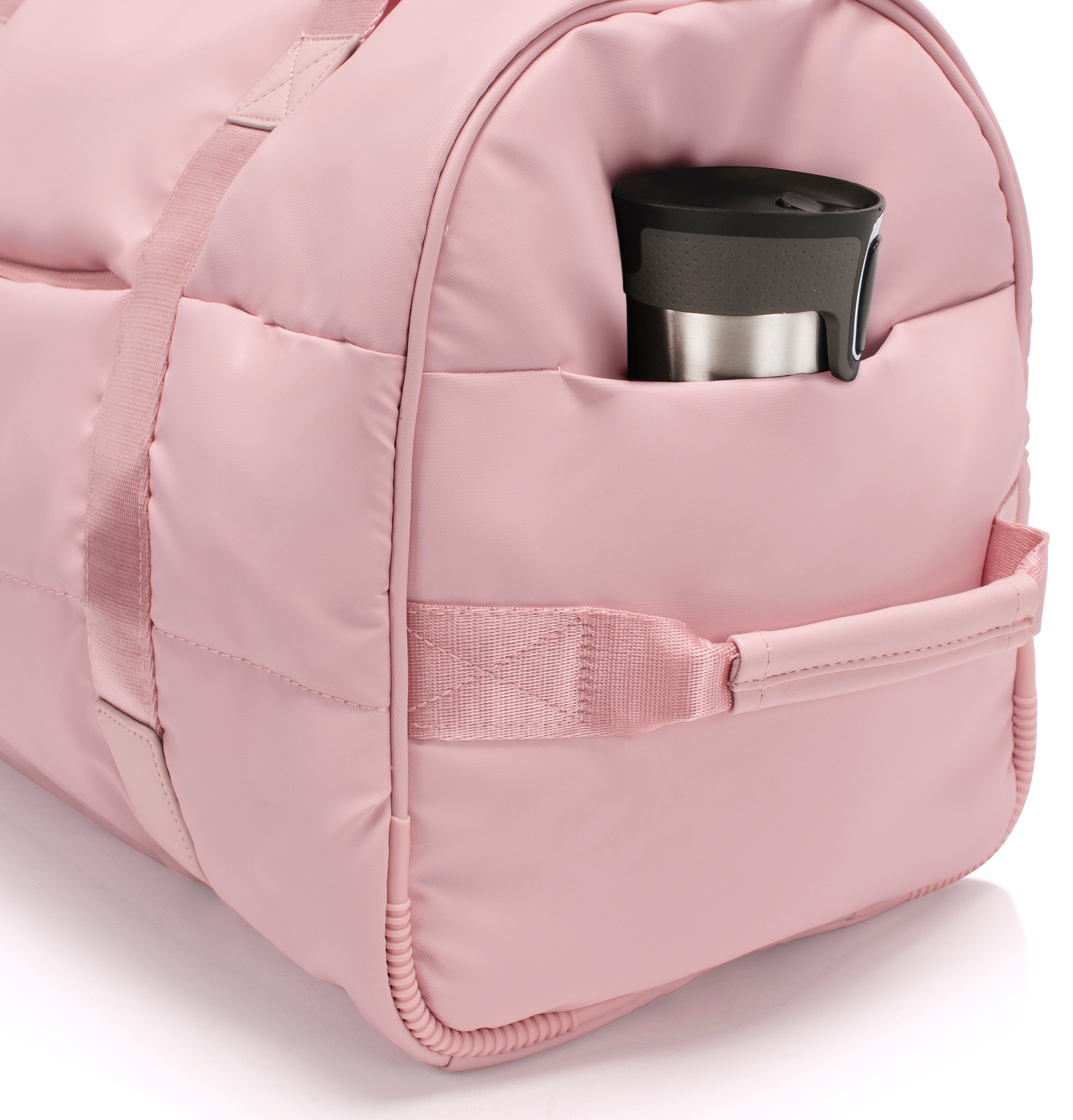 Heys Reisetasche »The Puffer Duffle Bag«, Weekender Duffle Bag Schuhfach Aufstecksystem