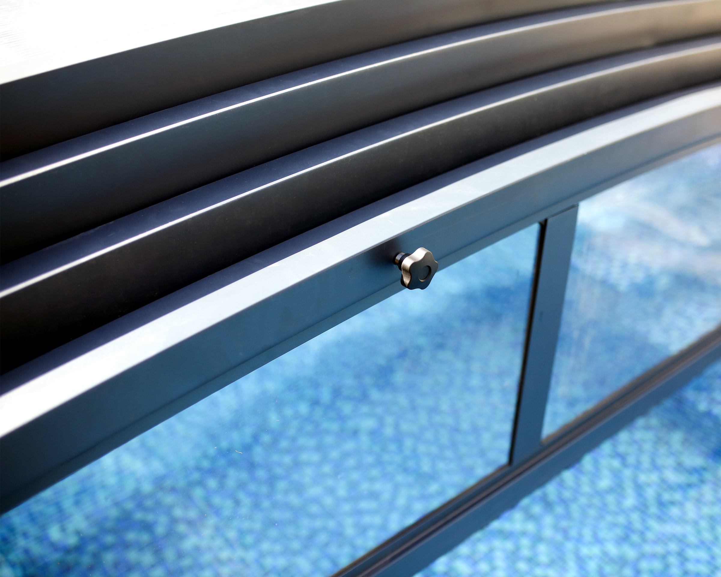 Palram - Canopia Poolverdeck »Palram - Canopia Poolüberdachung Majorca« für rechteckige Pools bis zu 8 x 4 m geeignet