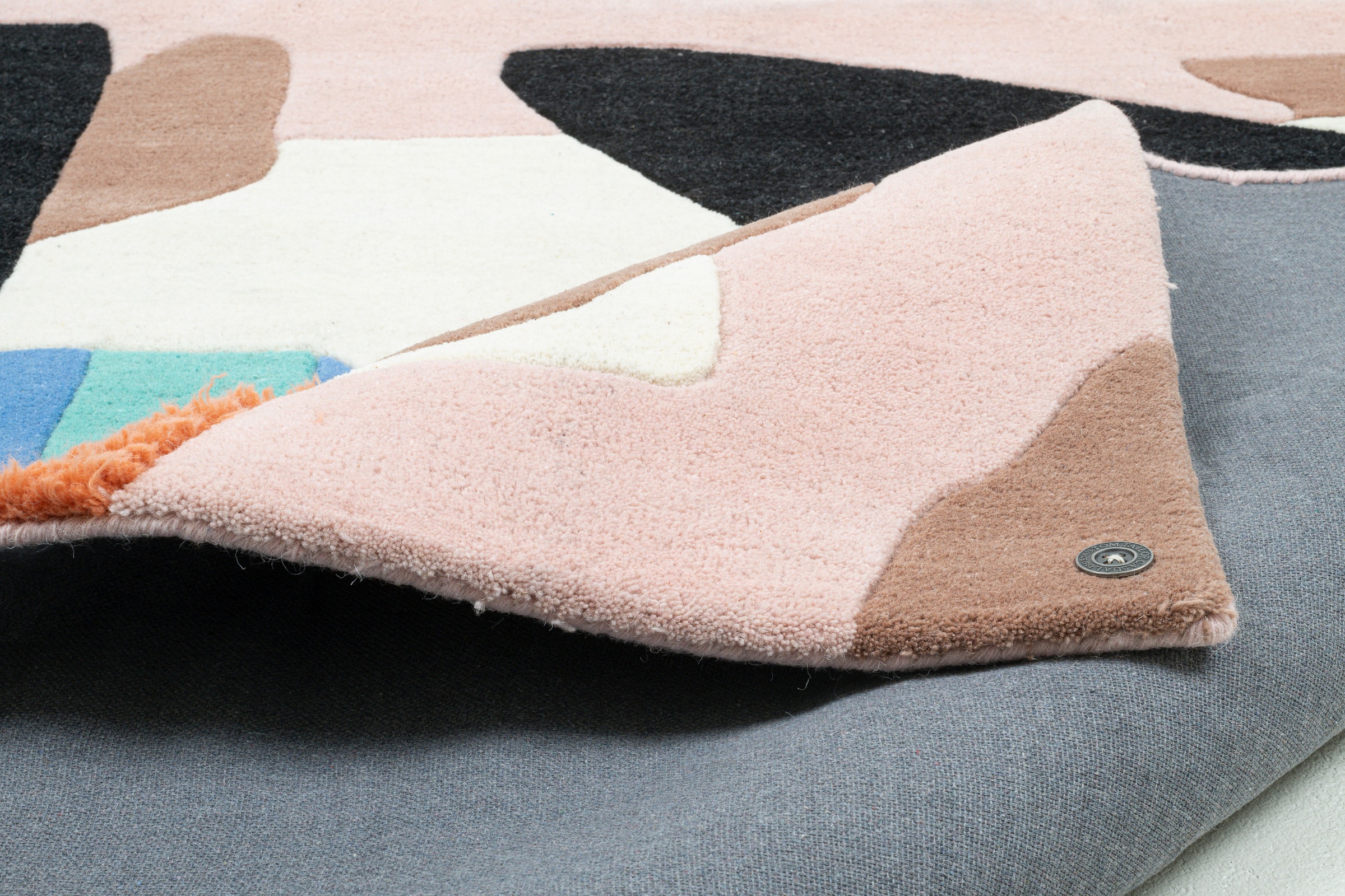 TOM TAILOR HOME Designteppich »Bings Do a little dance«, rechteckig, 10 mm Höhe, Kurzflor, reine Wolle, modernes Design