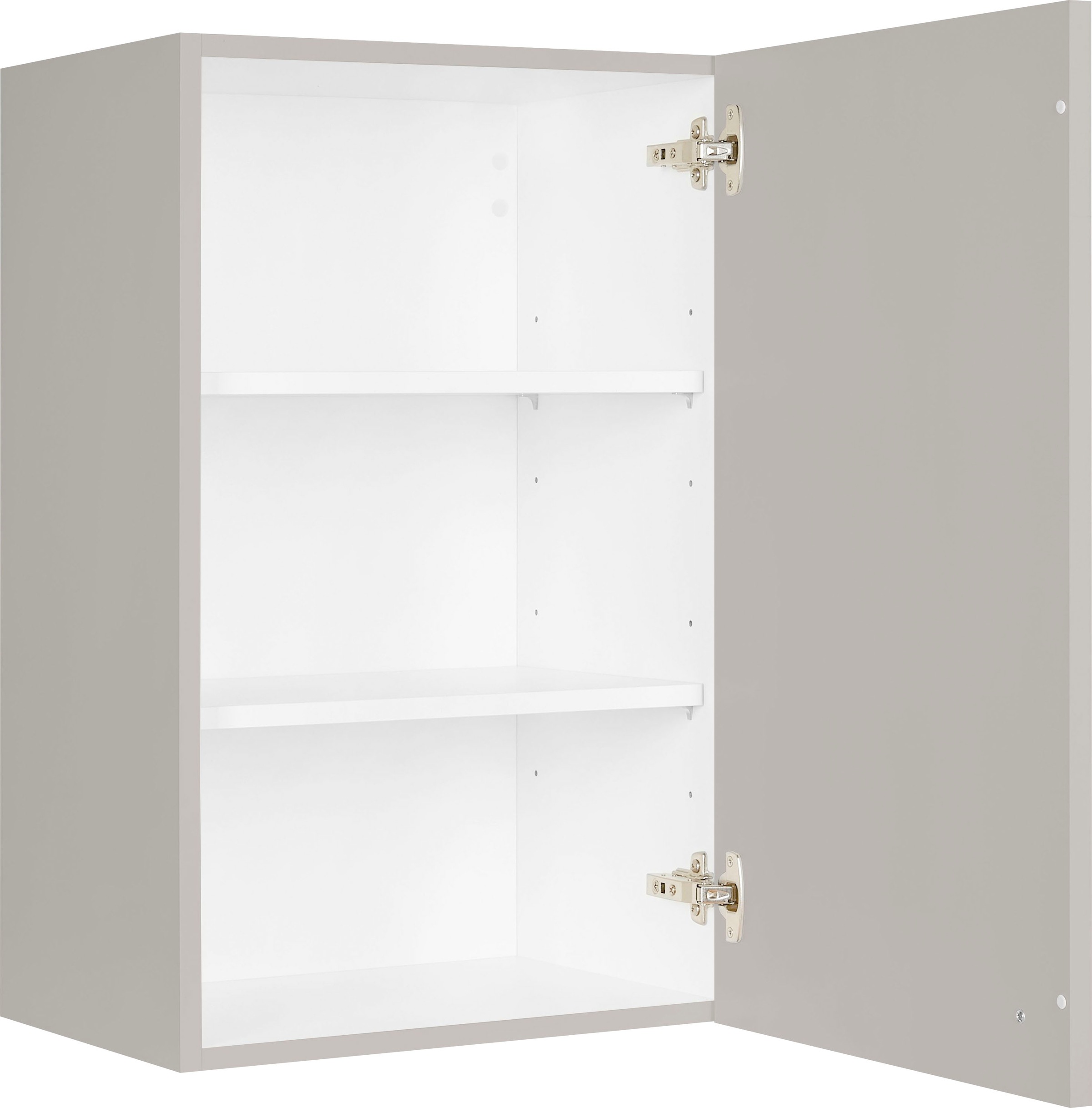nobilia® Hängeschrank »"Cascada", Ausrichtung wählbar, vormontiert,«, in drei Breiten: 30, 40 und 60 cm, mit Soft-Close-Funktion