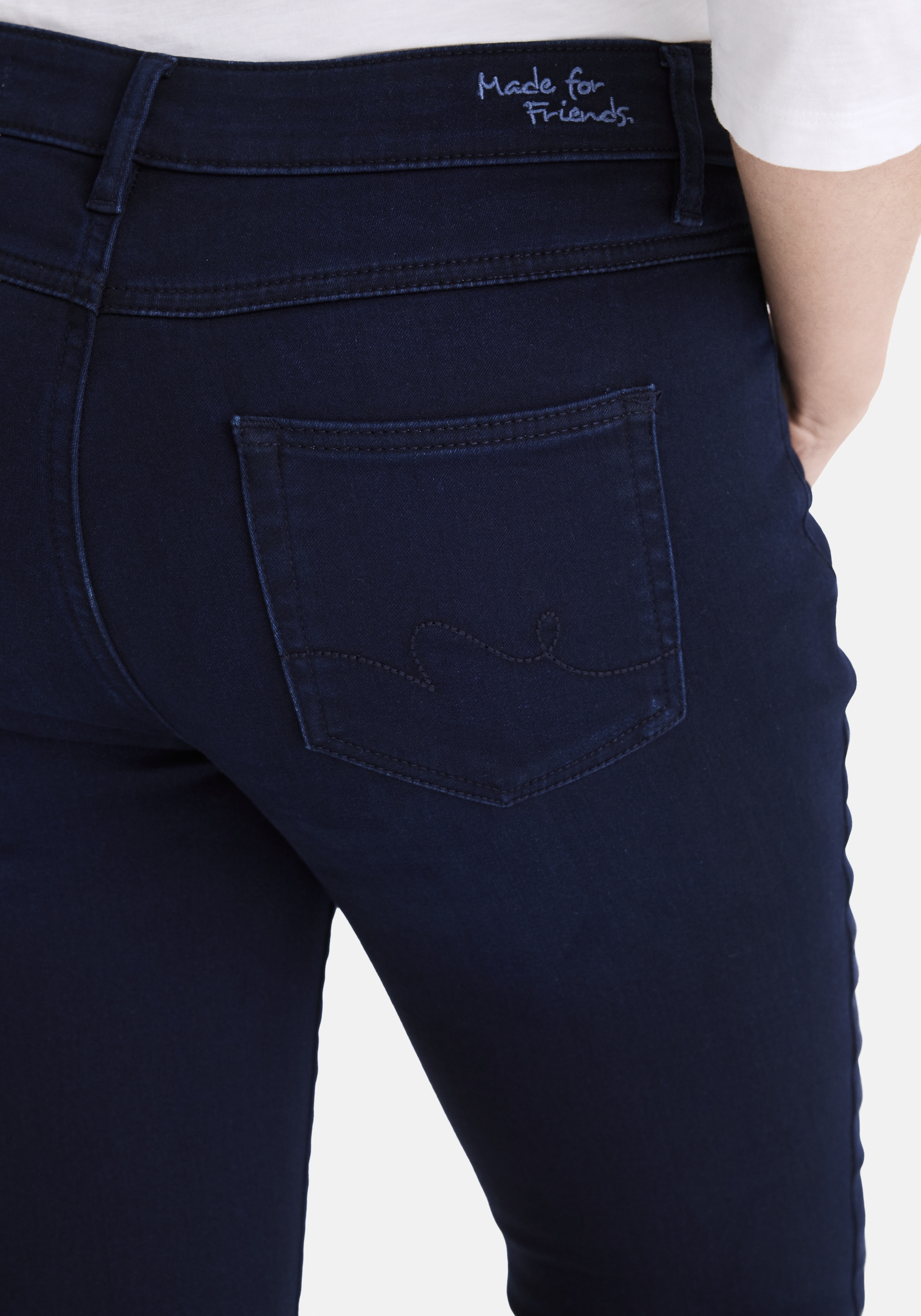 STOOKER WOMEN 5-Pocket-Jeans »Zermatt Thermo Straight Fit Jeans« Straight Fit Casual Clean Wash Denim Jeans für Damen