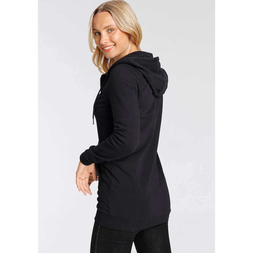 Flashlights Sweatjacke, in langer Form mit Zipper