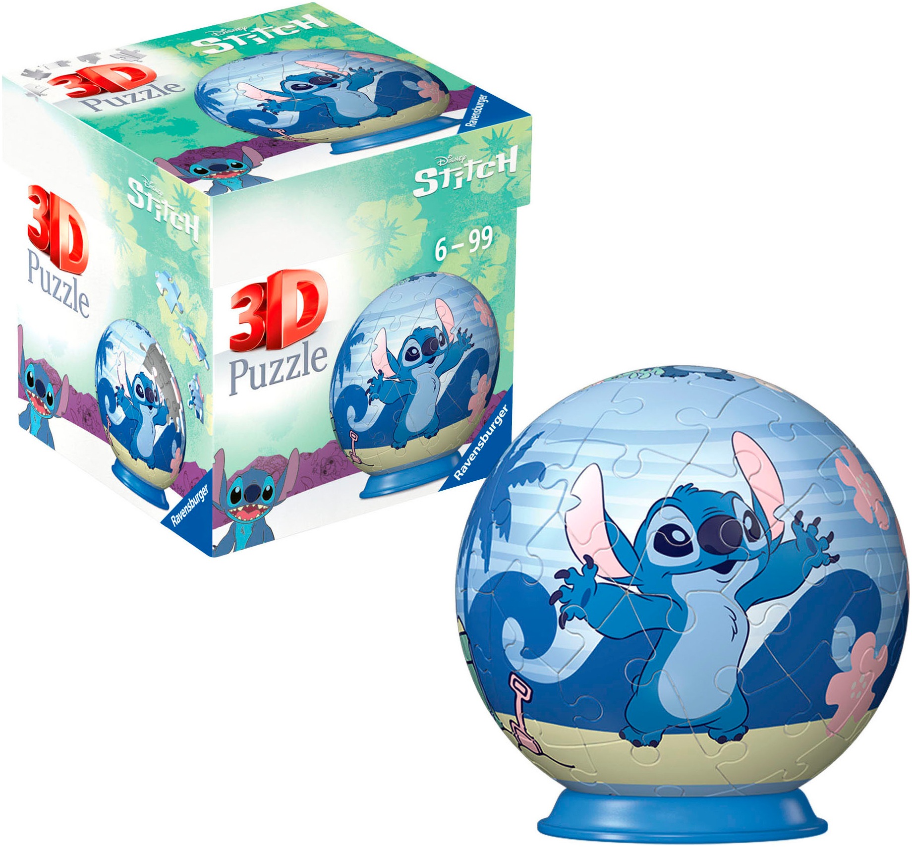 Ravensburger Puzzleball »Disney Stitch«, Made in Europe