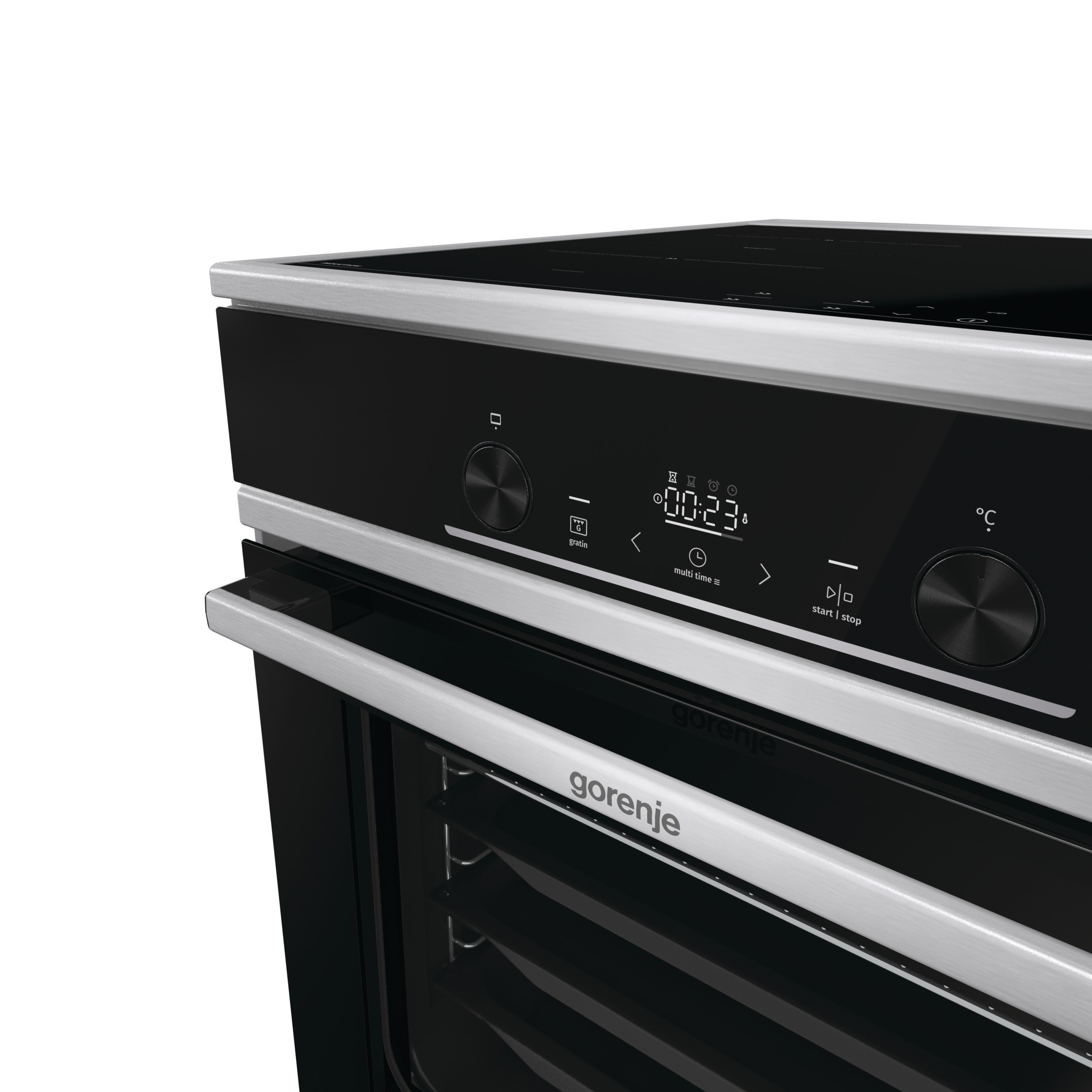 GORENJE Induktions-Standherd »GEIT6E81XPG«, Pyrolyse-Selbstreinigung, (1 St.)