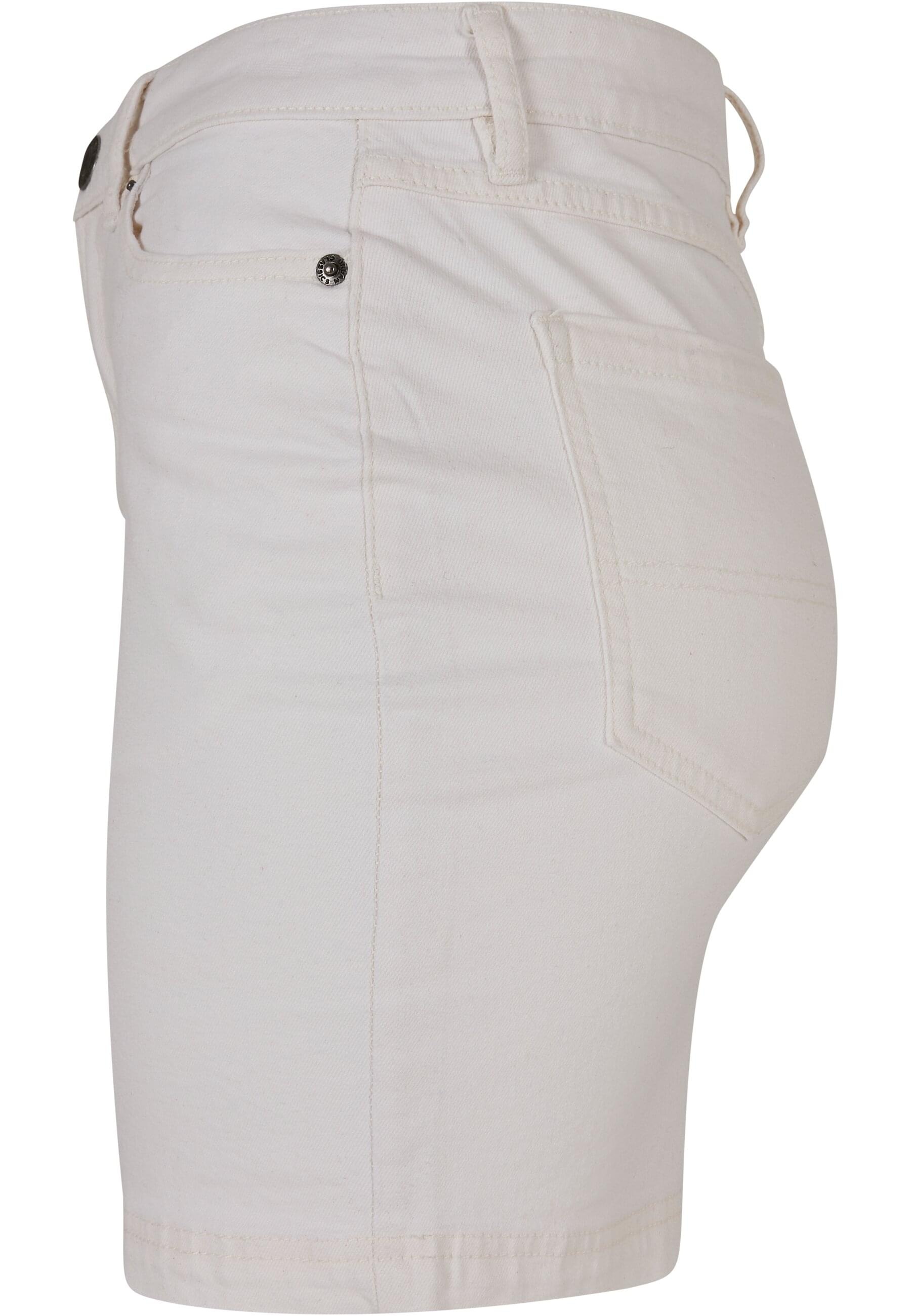 URBAN CLASSICS Jerseyrock »Urban Classics Damen Ladies Organic Stretch Denim Mini Skirt« 1 Stk.