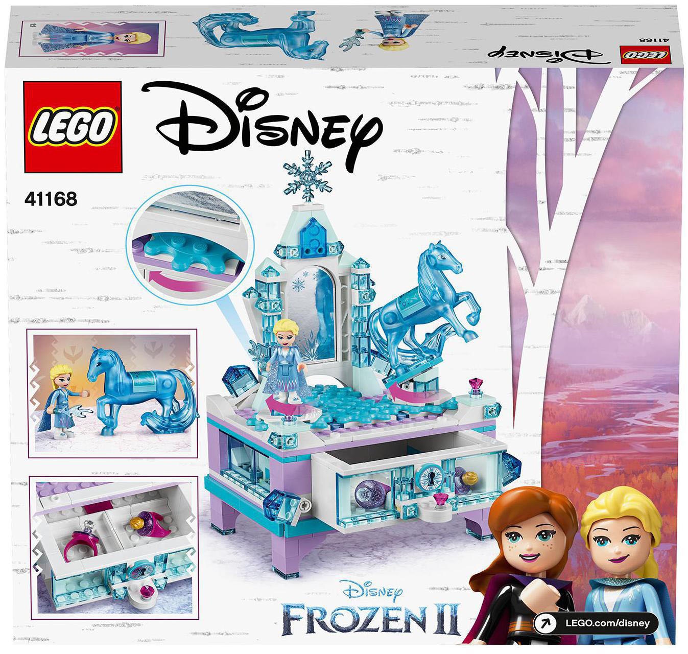 LEGO® Konstruktionsspielsteine »Elsas Schmuckkästchen (41168), LEGO® Disney Princess«, (300 St.)
