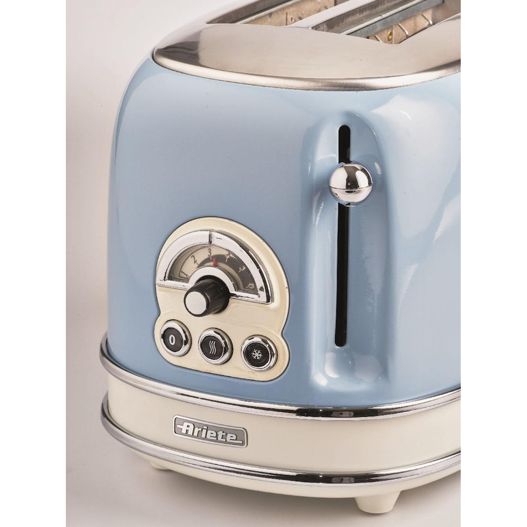 Ariete Toaster »Vintage«, 2 kurze Schlitze, für 2 Scheiben, 815 W
