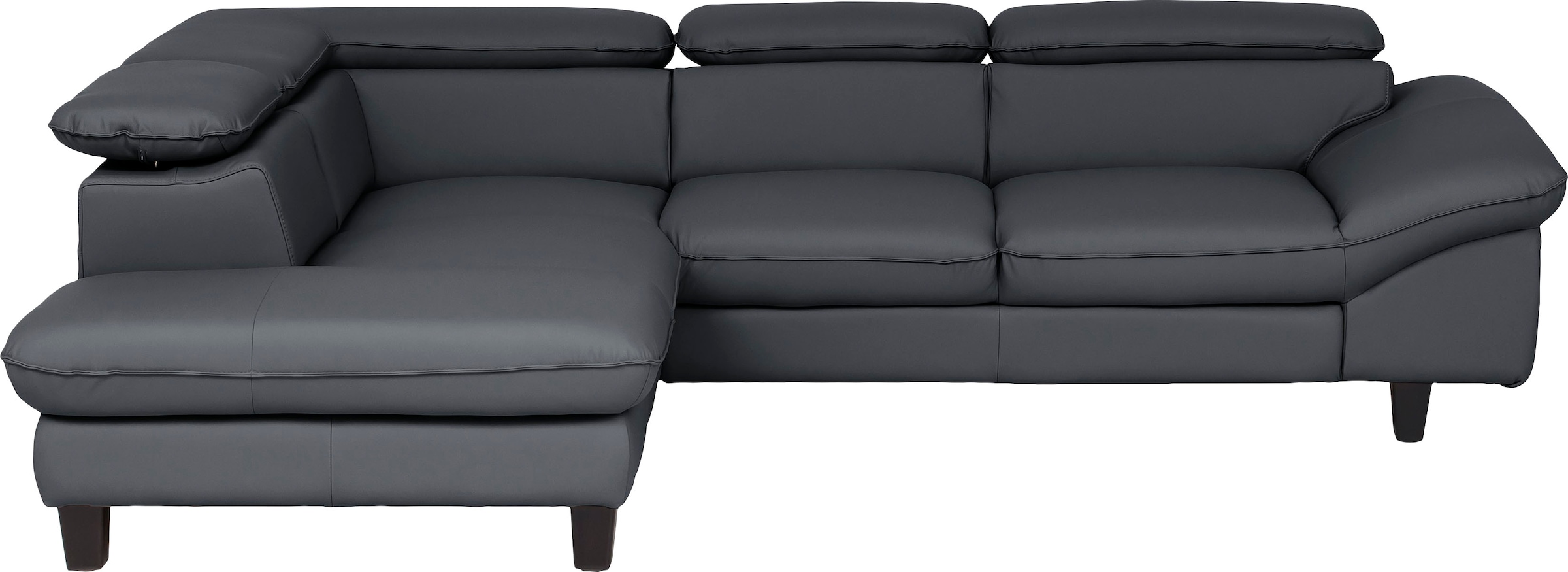 Home affaire Ecksofa »Pilot L-Form«, mit Kopfteilverstellung, wahlweise mit Bettfunktion & Bettkasten