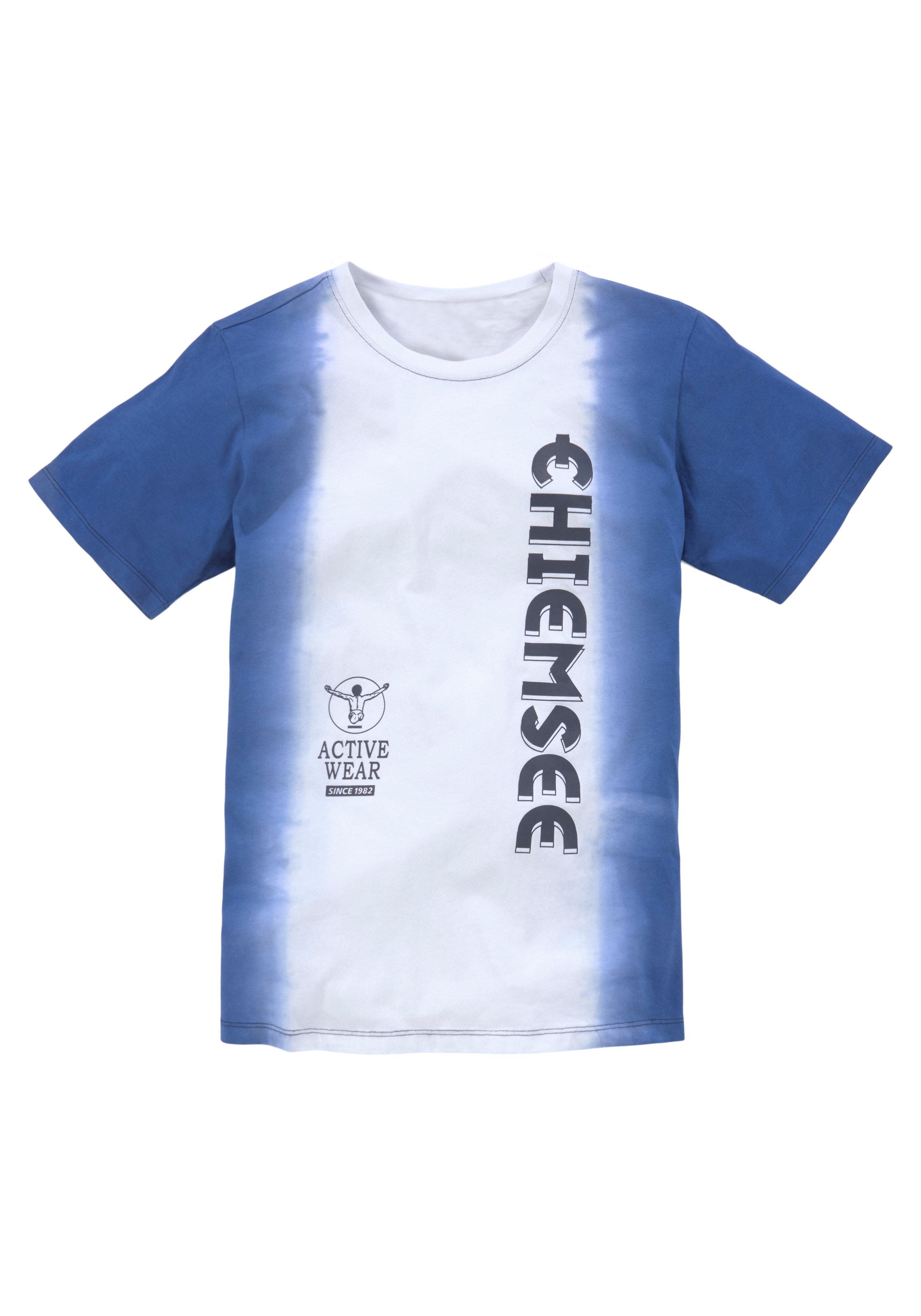 Chiemsee T-Shirt »Dip Dye«, und coolem Logodruck kaufen im mit Farbverlauf Online-Shop