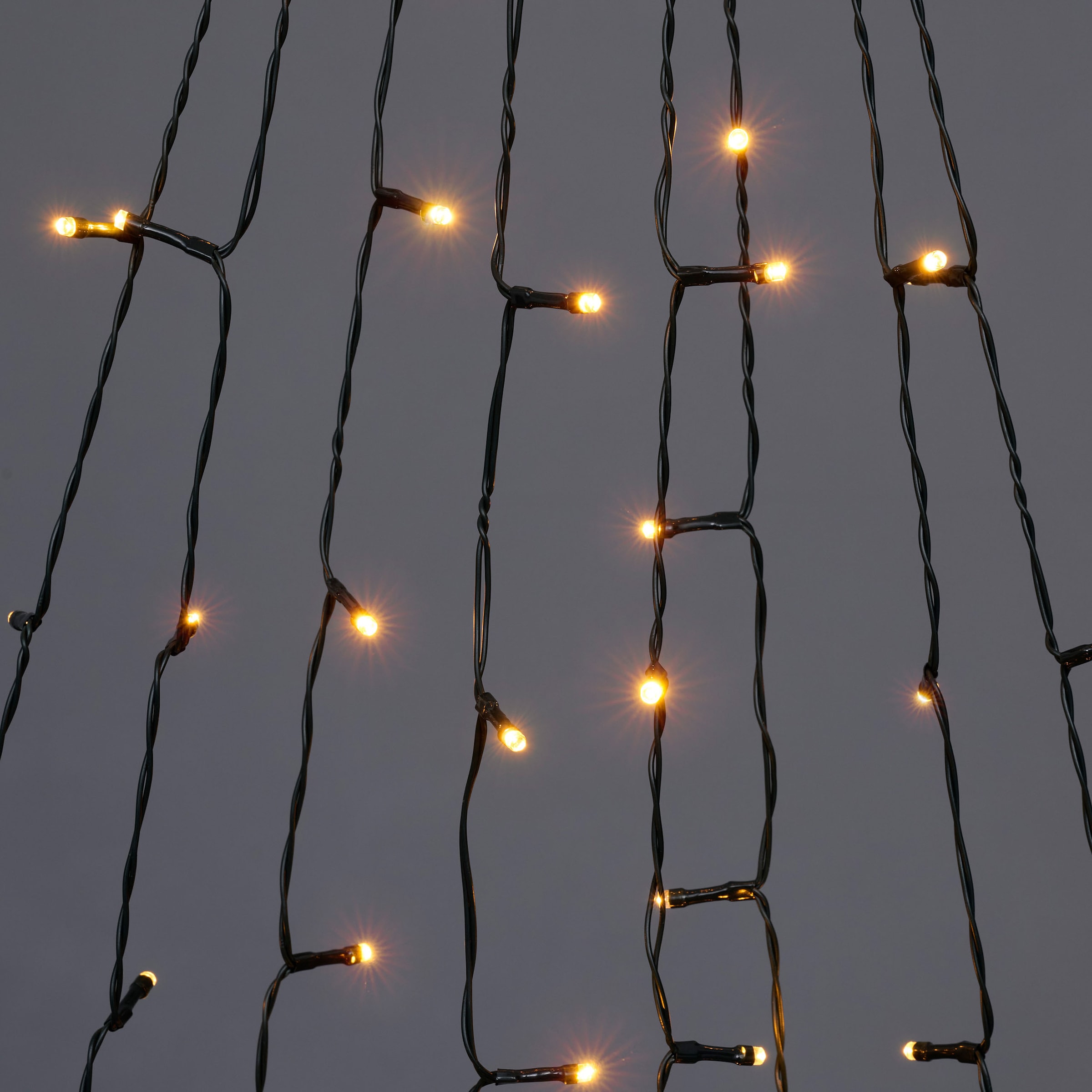 OTTO home LED-Baummantel »Baumvorhang in unterschiedlichen Längen, Timer (6/18h), Outdoor Indoor« Lichterkette, warmweiß, Blink-/ Timer- u. Memoryfunktion, 5m Zuleitung