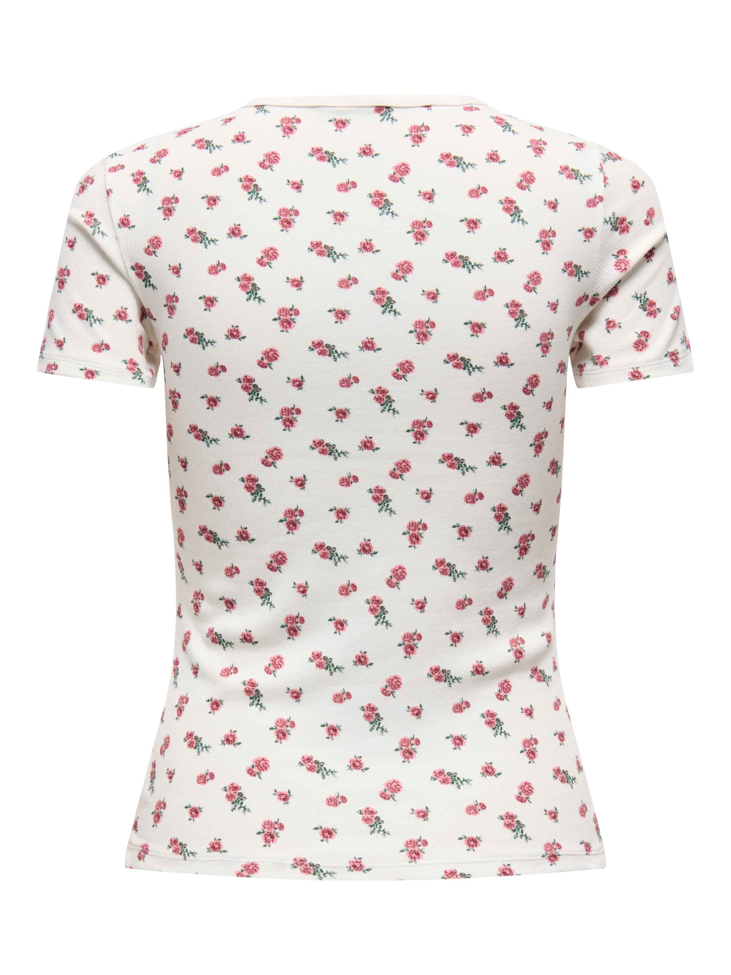 JDY Kurzarmshirt »JDYLUCKY S/S O NECK TOP JRS DIA« Baumwollmischung, slim fit