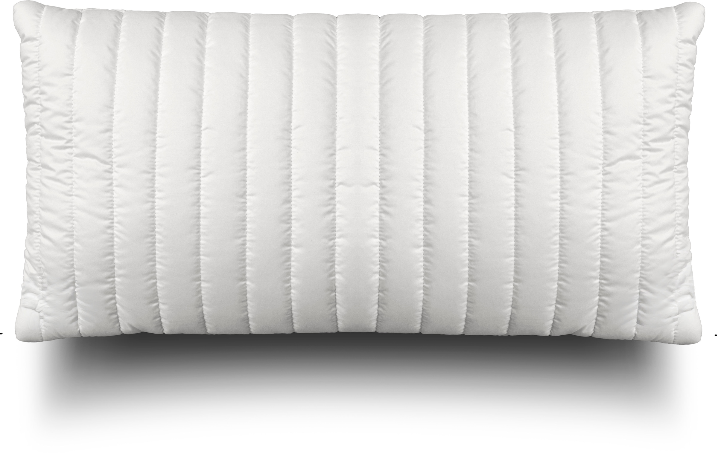 John Cotton Baumwollkissen »Magicline 40x80, 80x80 cm, pure Eleganz«, Füllung: Polyester, Bezug: 100% Baumwolle, (1 St.), hochwertige Baumwolle, Schlafkomfort, atmungsaktiv, waschbar bis 95 °C