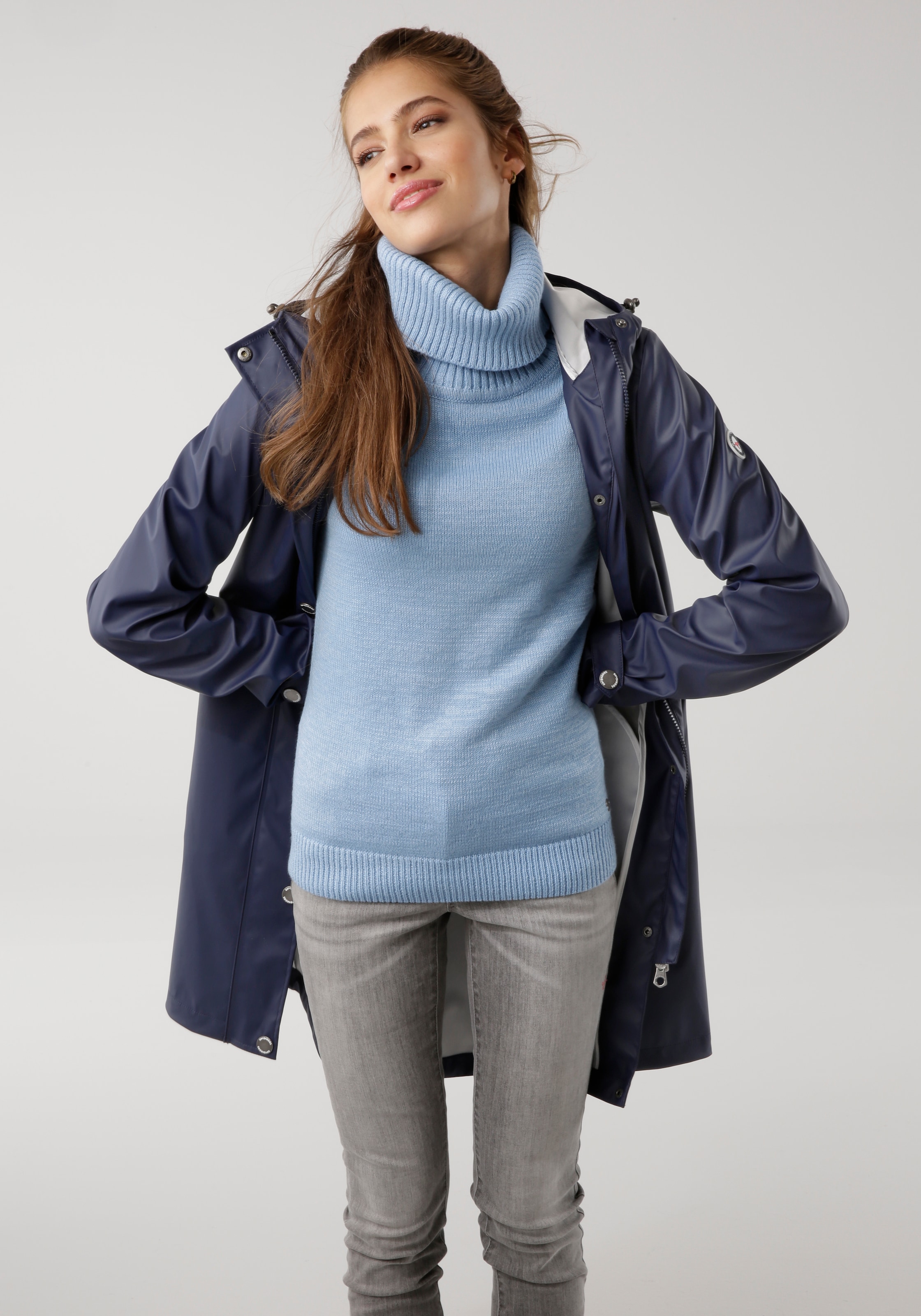 KangaROOS Rollkragenpullover, in klassischer Form